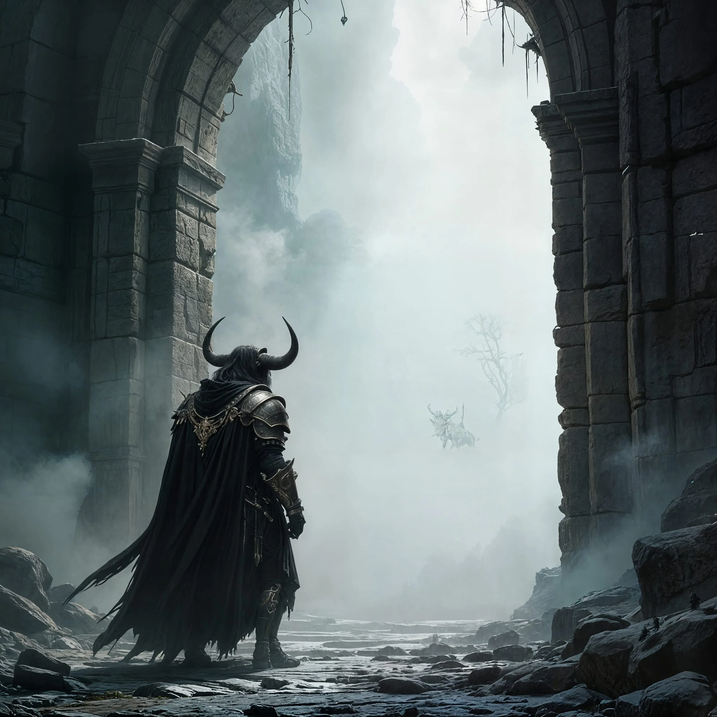 Menetavro, Asterion's military commander, was one of the few minotaurs who hadn't attended the banquet that evening and had survived the minotaur extermination. Here he now stood, awaiting the mermen's envoy.