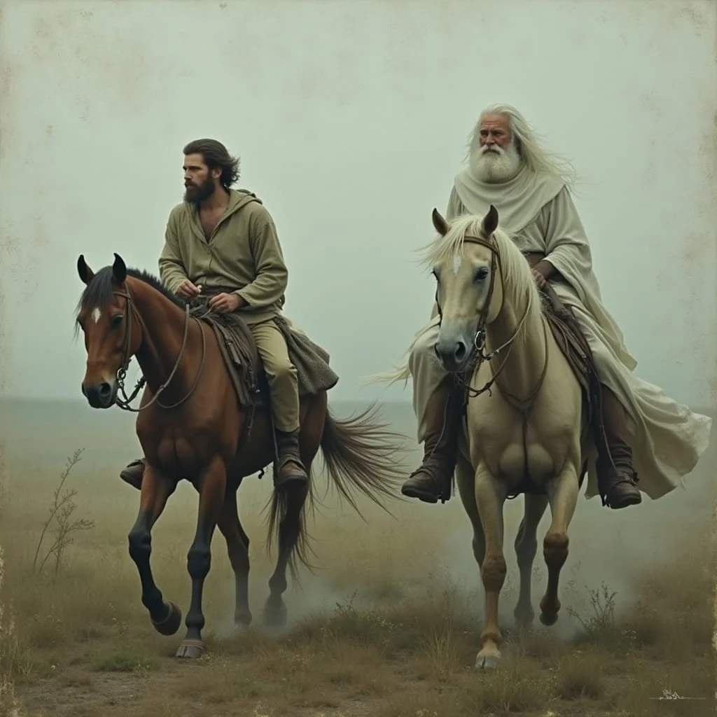 On the road back to their village Zoroaster briefs Mac about the story Agrippa told him. Mac does not say very much, but after a while he keeps hearing someone whispering his name softly on the wind.