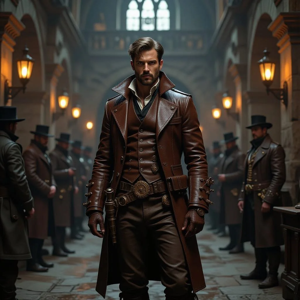The next day Maximilian stands ready with his newly formed militia. Ready to do justice the way he thinks it should be done.