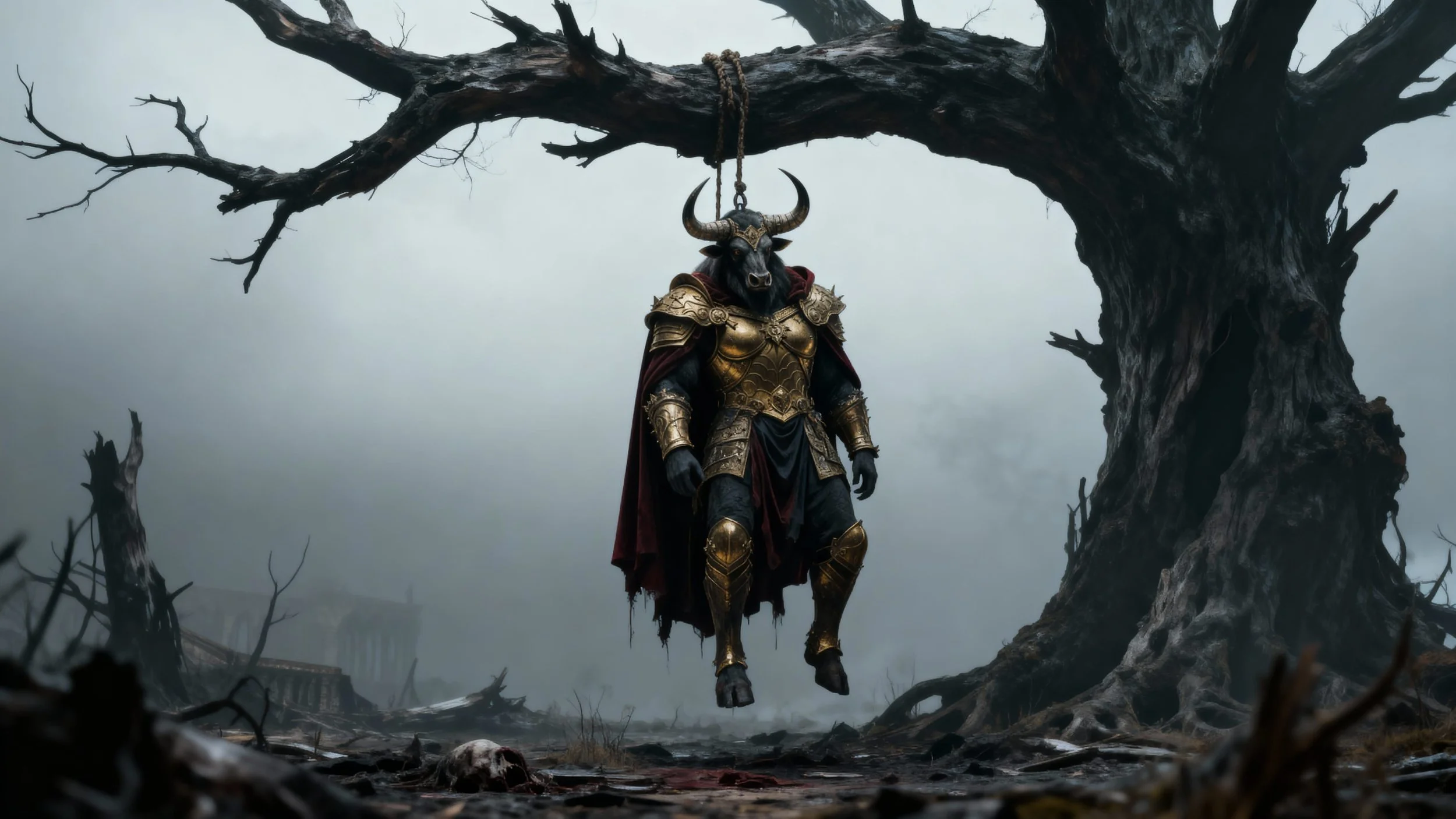 Asterion II was less lucky and got captured and killed by the Achaemenides, leaving his body hanging from a tree, for all to see.