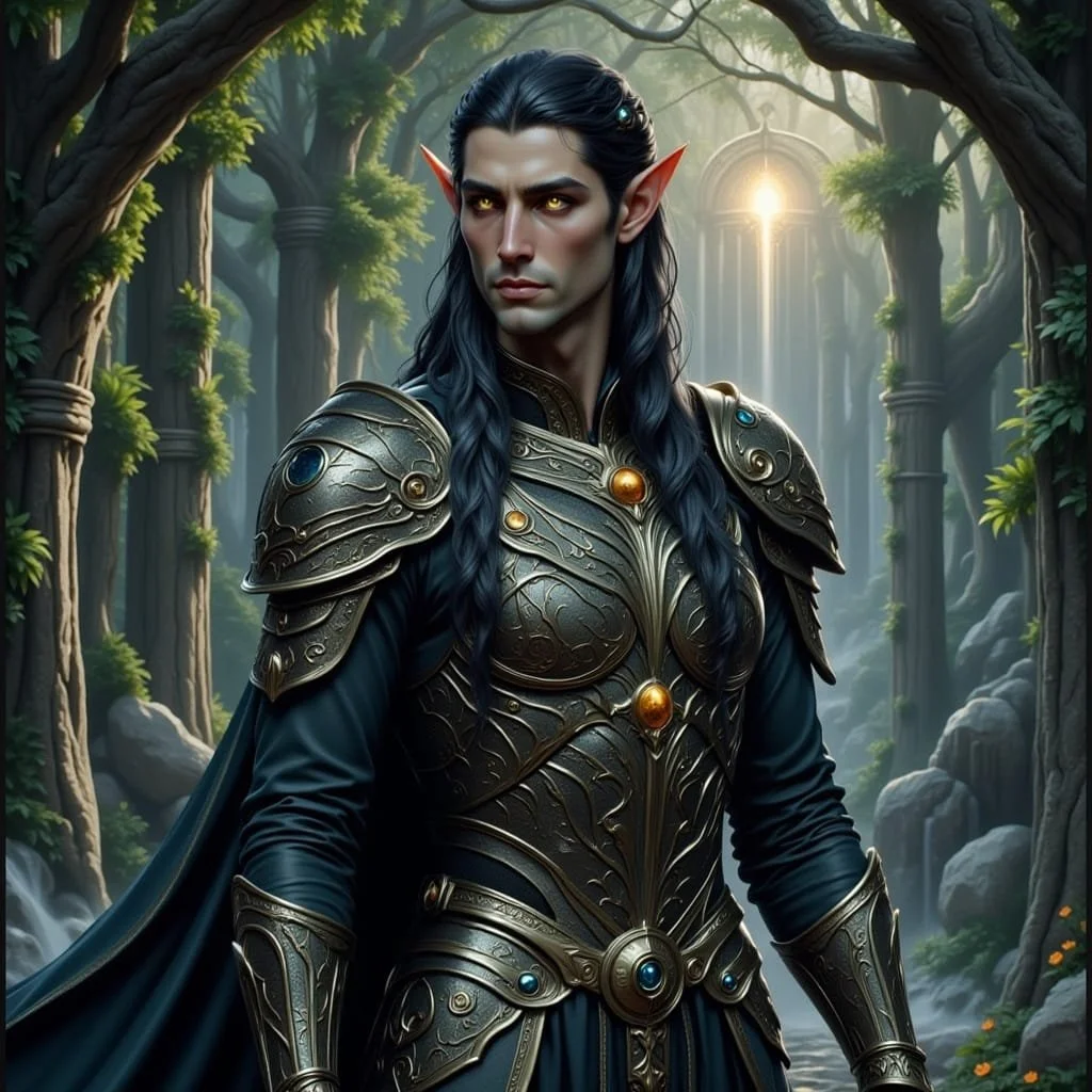Without any remorse Eryndor leaves the place, looks back and feels the joy of power rising in his chest.