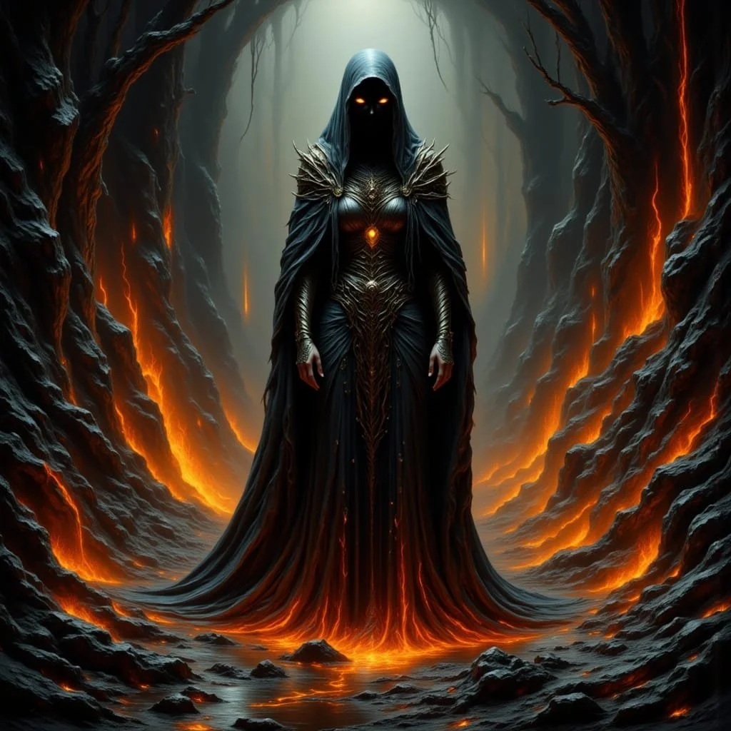 Faelwyn was addressed by a friendly but firm voice: "Who are you?"