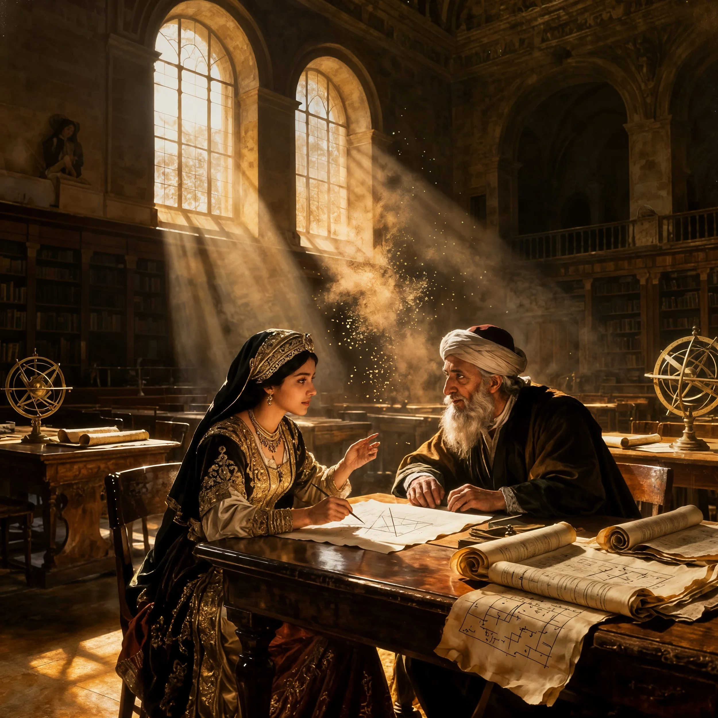At the faculty of mathematics she learned about the essence of life and the universe.