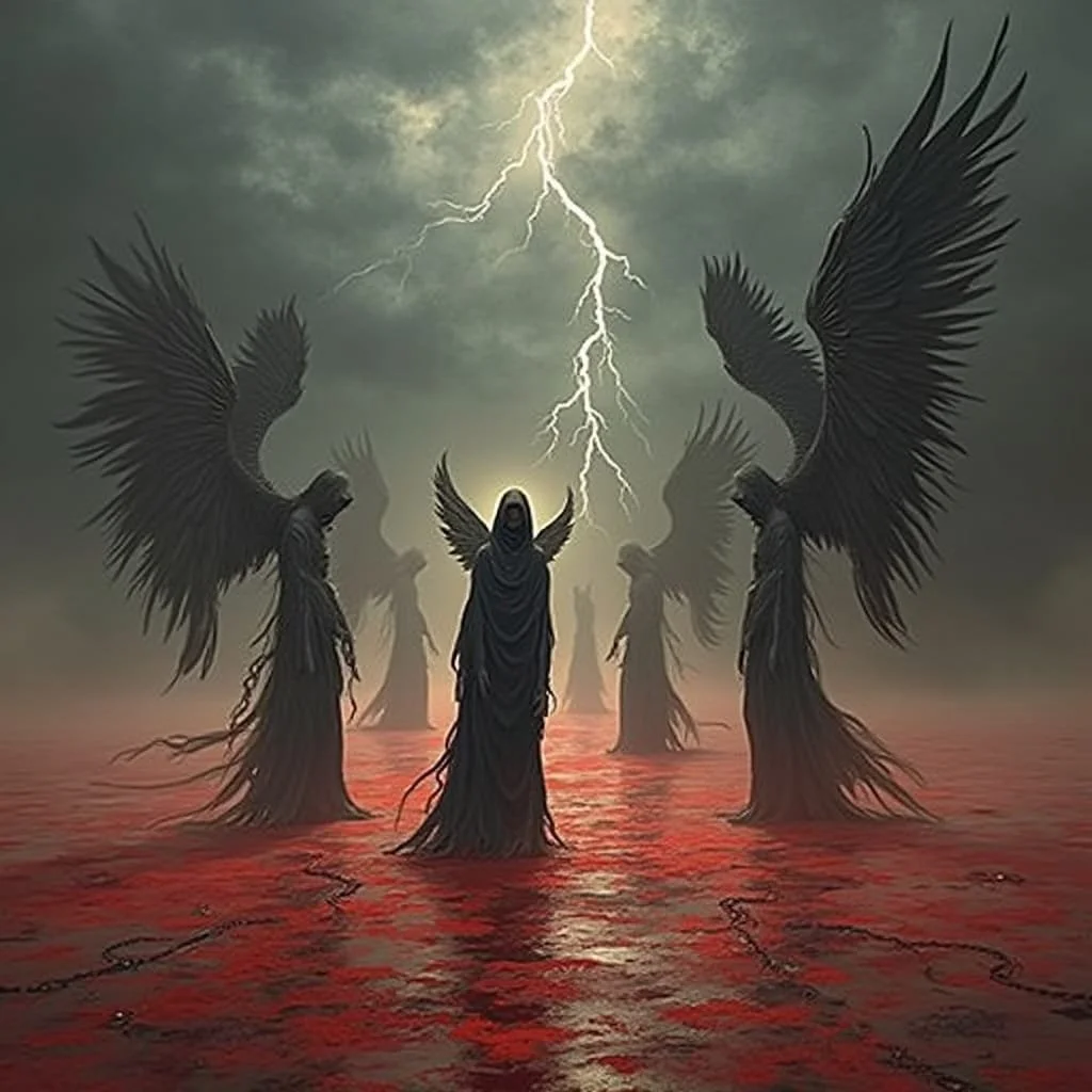 The Angels feel too grief stricken and gather around, if only to find comfort in the companionship of their fellow sisters.