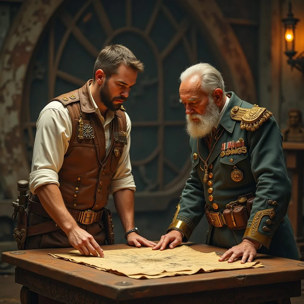 The marshal does not seem surprised about the info Maximilian is presenting him and soon comes up with a new plan.