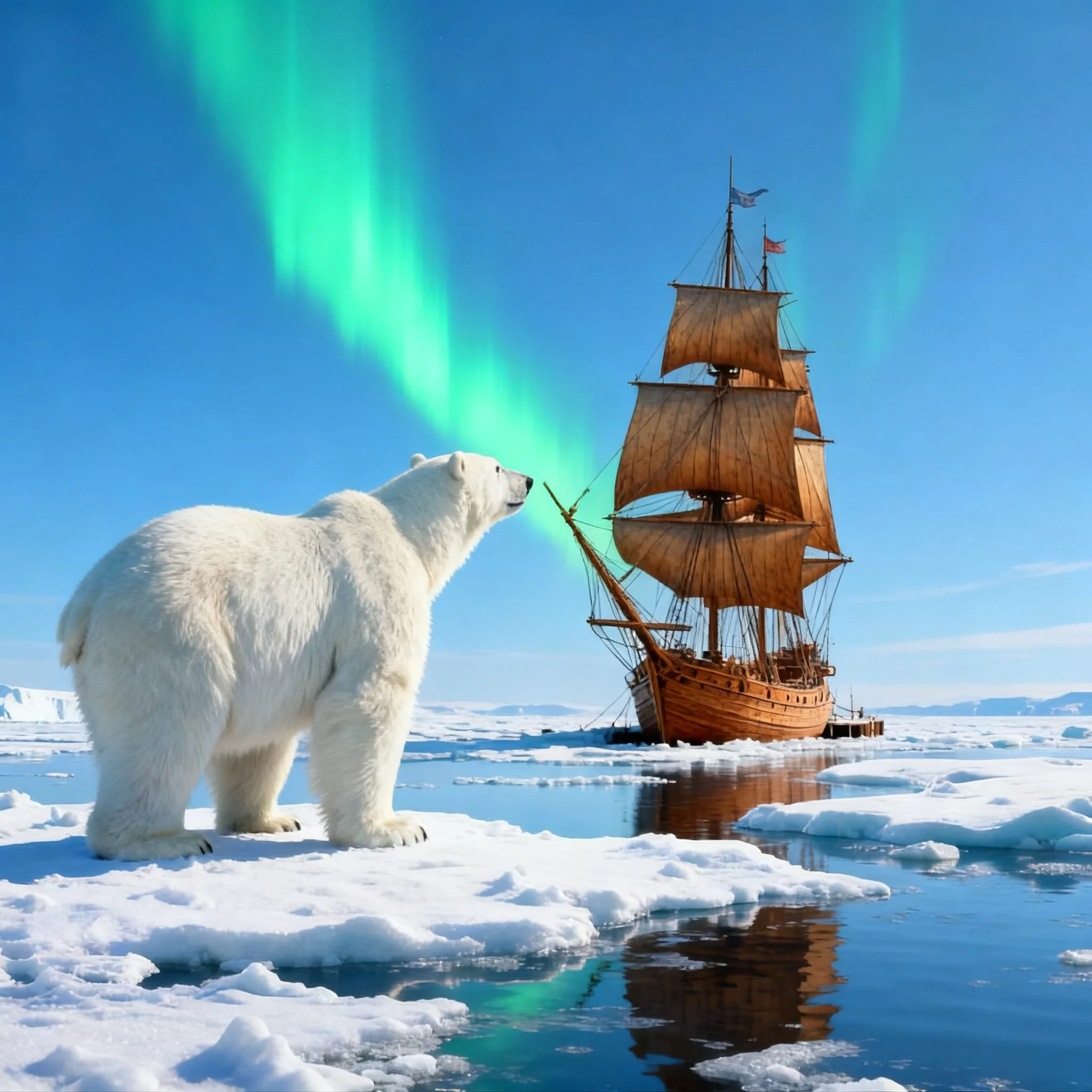 ....when the Inconstant appeared.