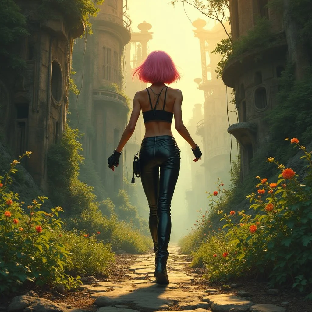 She keeps running....
