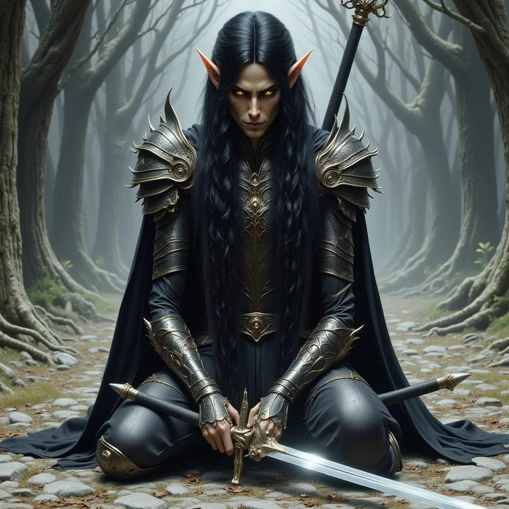 Patiently he awaits tári's reaction. "You are hereforth banished and will no longer enjoy the gift of immortality. Furthermore, as the beast you bonded with is concerned..." Tári notices that Eryndor 's grip around his sword is tightening."