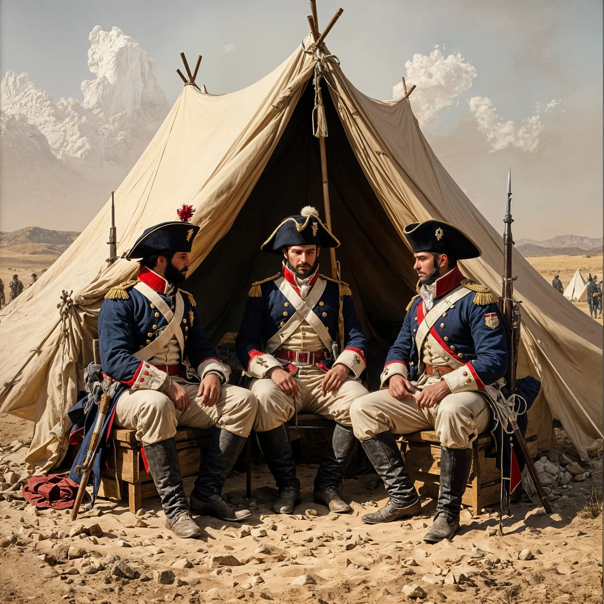 But not everyone was satisfied with that. They no longer wanted to search for unknown and forgotten lands, with all the dangers that entailed. They wanted to stay or return home.