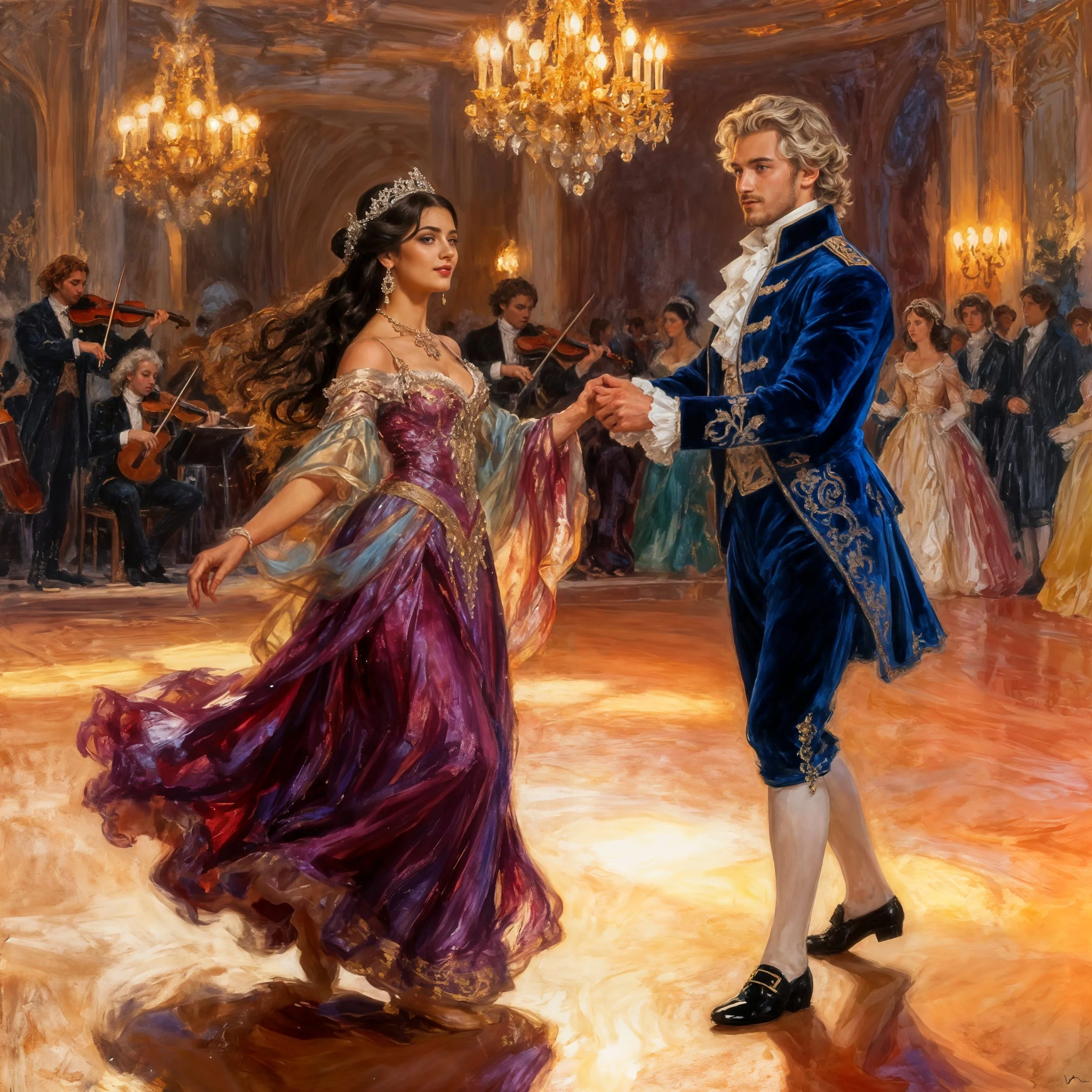 So a quick agenda was put together, since being princes also involves official duties, and as everybody was already talking about  a royal marriage, the couple urgently needed to socialize and mingle.