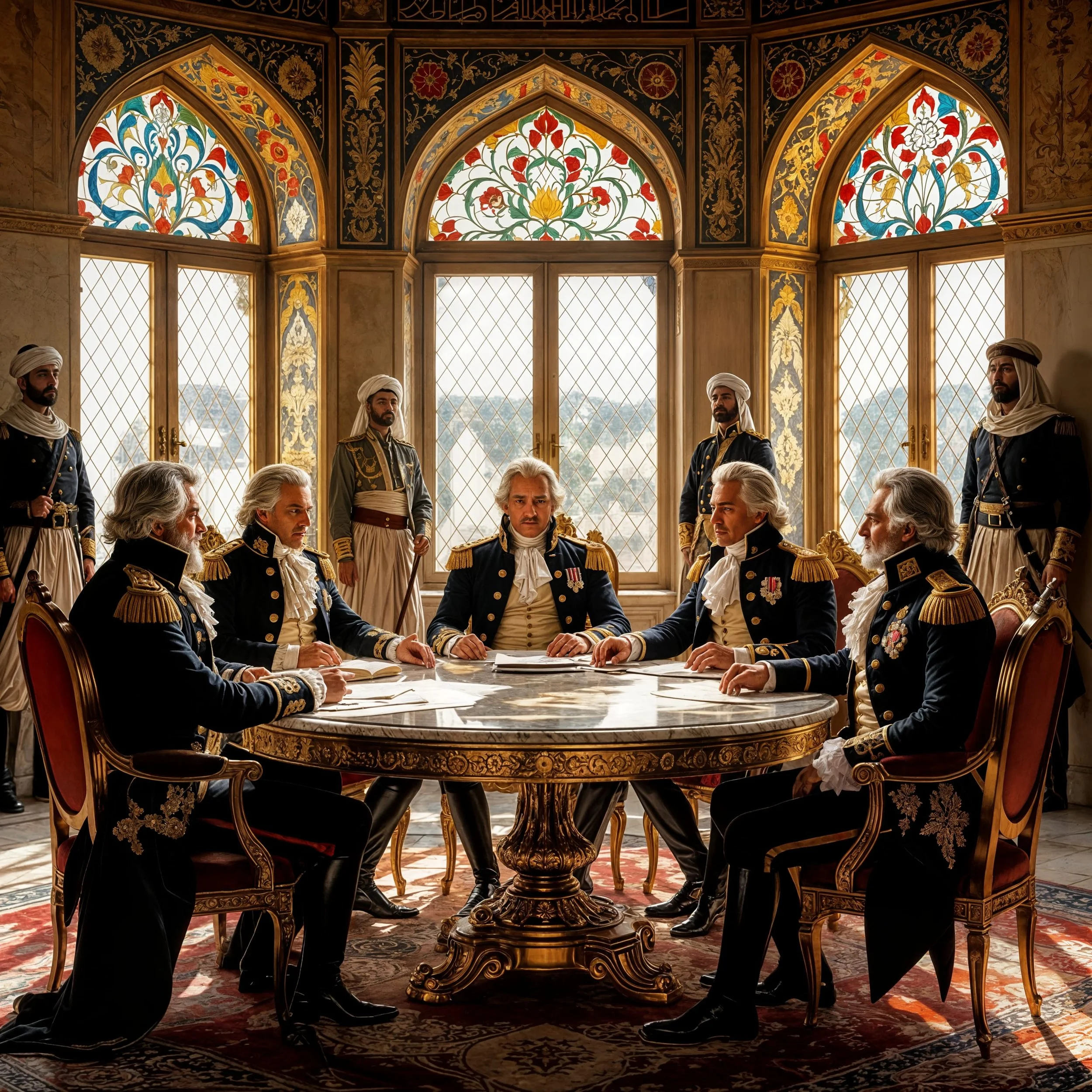 "You can each take 1500 man with you, that is if you can find that many soldiers who will join you, and a satrapie at choice, but I wlll take the rest of the army." "And no, you cannot join me. None of you could prevent my husband from being murdered