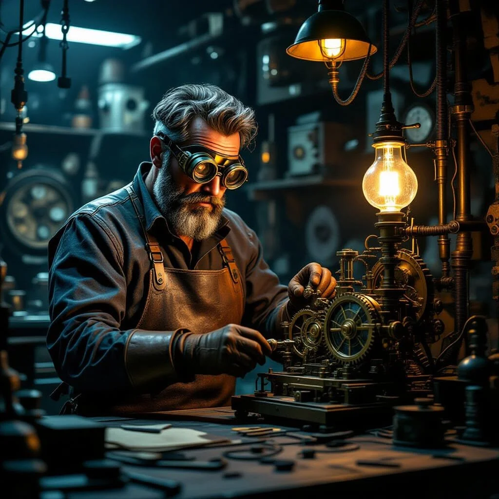 And while going over the alternatives he remembers this old - somewhat eccentric - scientist that was talking about nuclear powered robot suits. At that moment Maximilian and everybody else laughed the idea away. Maybe he should look him up again, a
