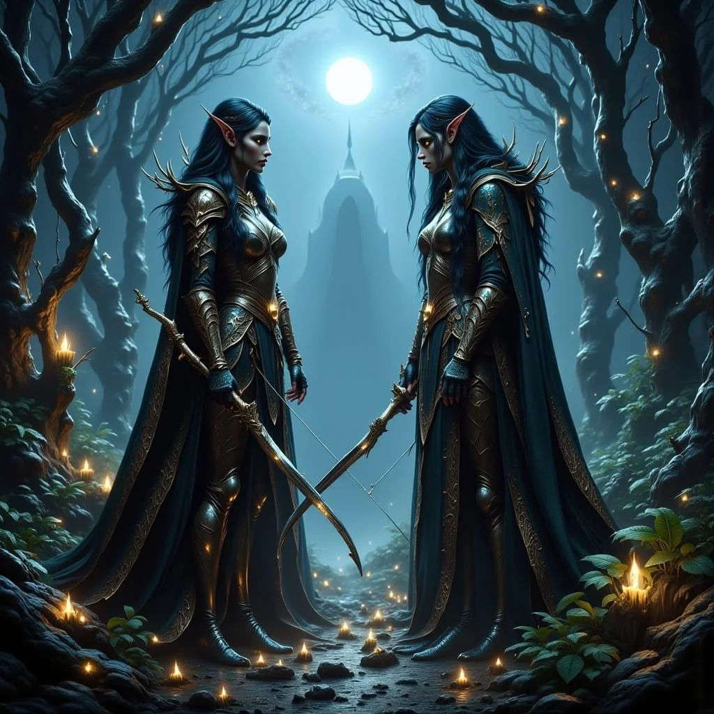 Long time friendships ended in sword fights.