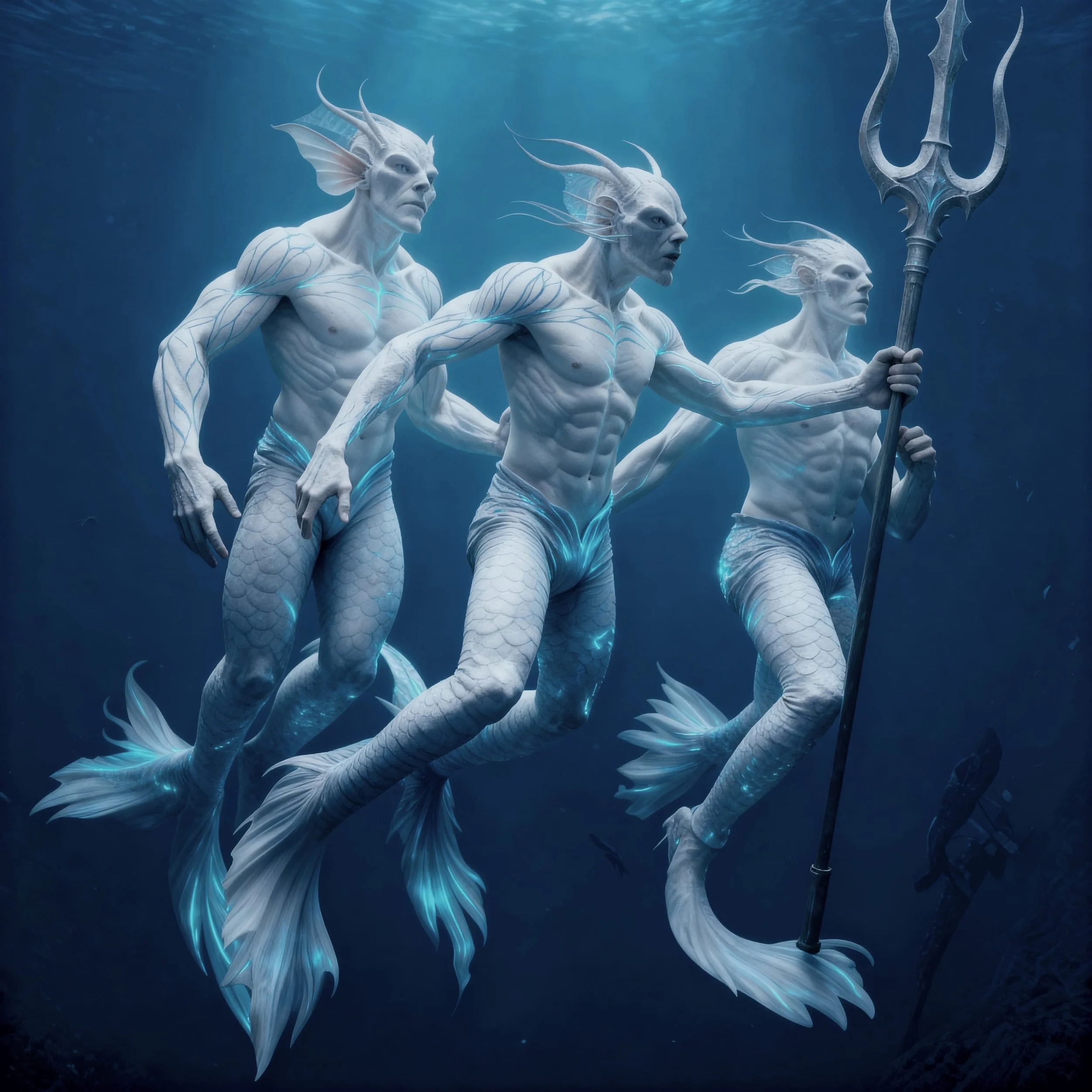 And just as quickly as they had arrived, the three brothers disappeared again. As if nothing had happened.