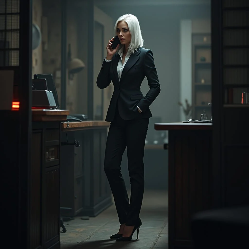 "Hi, it's Medusa. We need to talk. Urgently. Not over the phone. Let's meet at the old cabin."