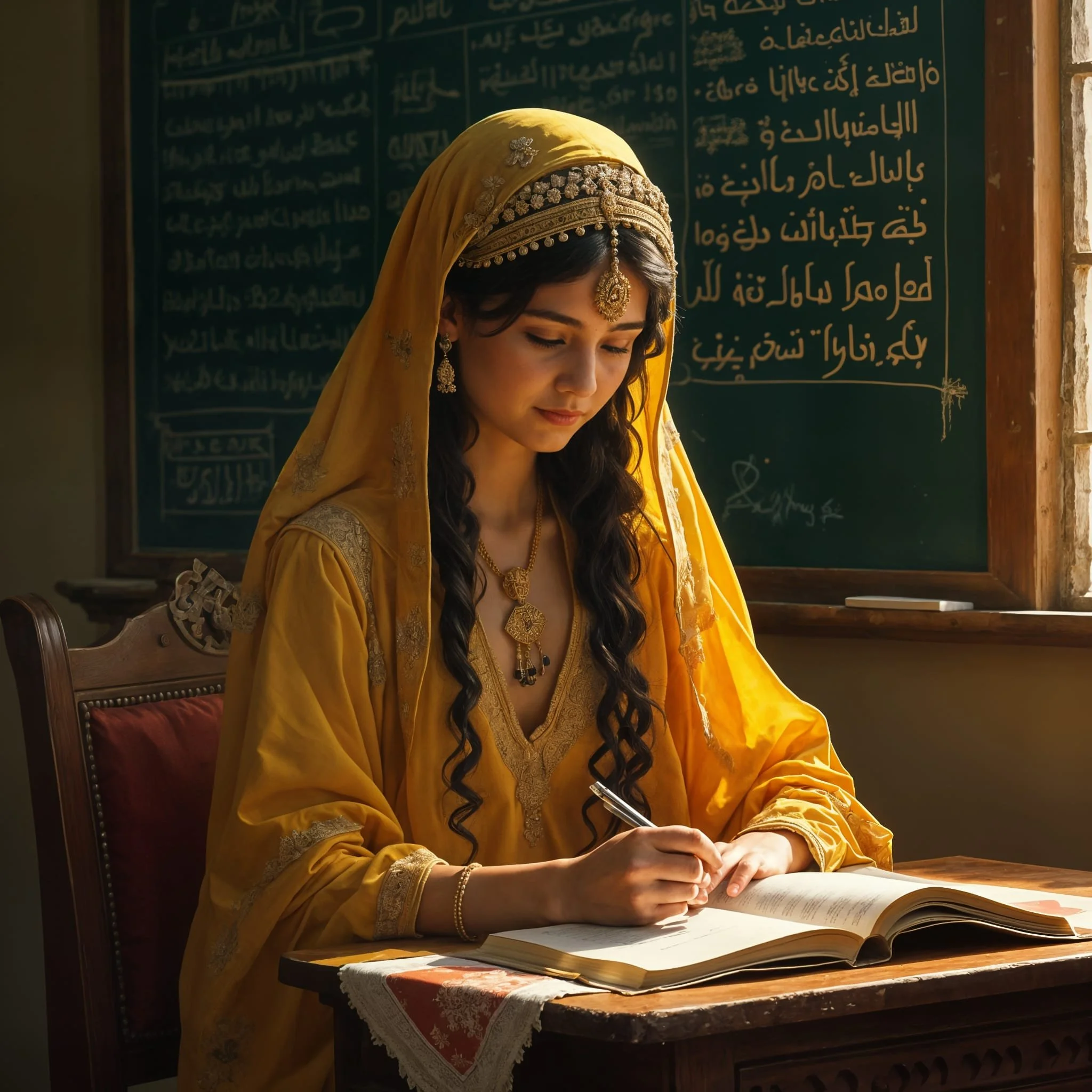 So Elisheba spent a lot of her time learning the new language, to make sure that when she became queen, she could understand all parts of the population.