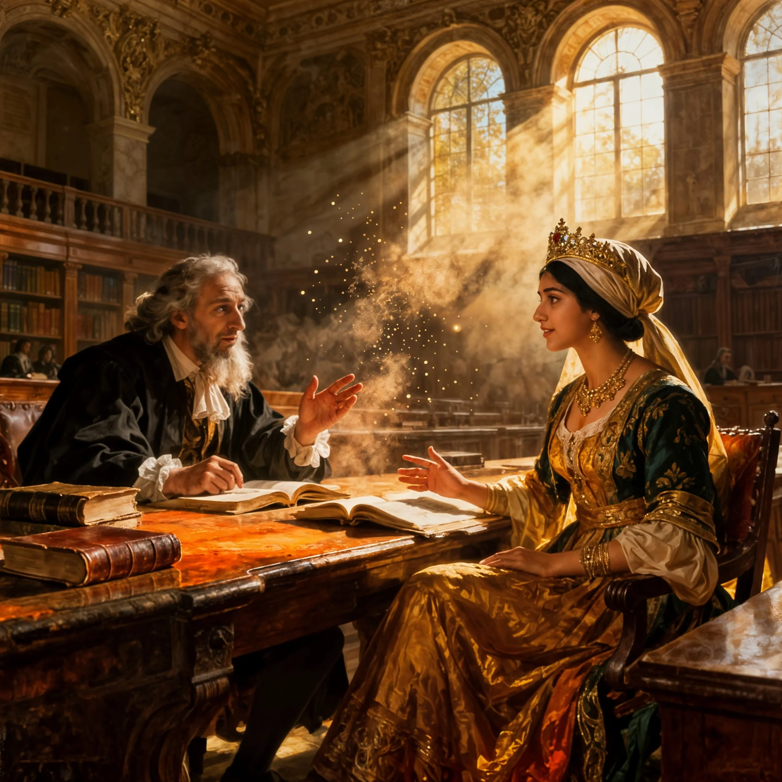 But if Jade was anything at all, it was curious. She wanted to learn all she could. At her eighteen she went to the university of Opal. At the faculty of philosophy she learned how to debate and unravel mysteries and problems.
