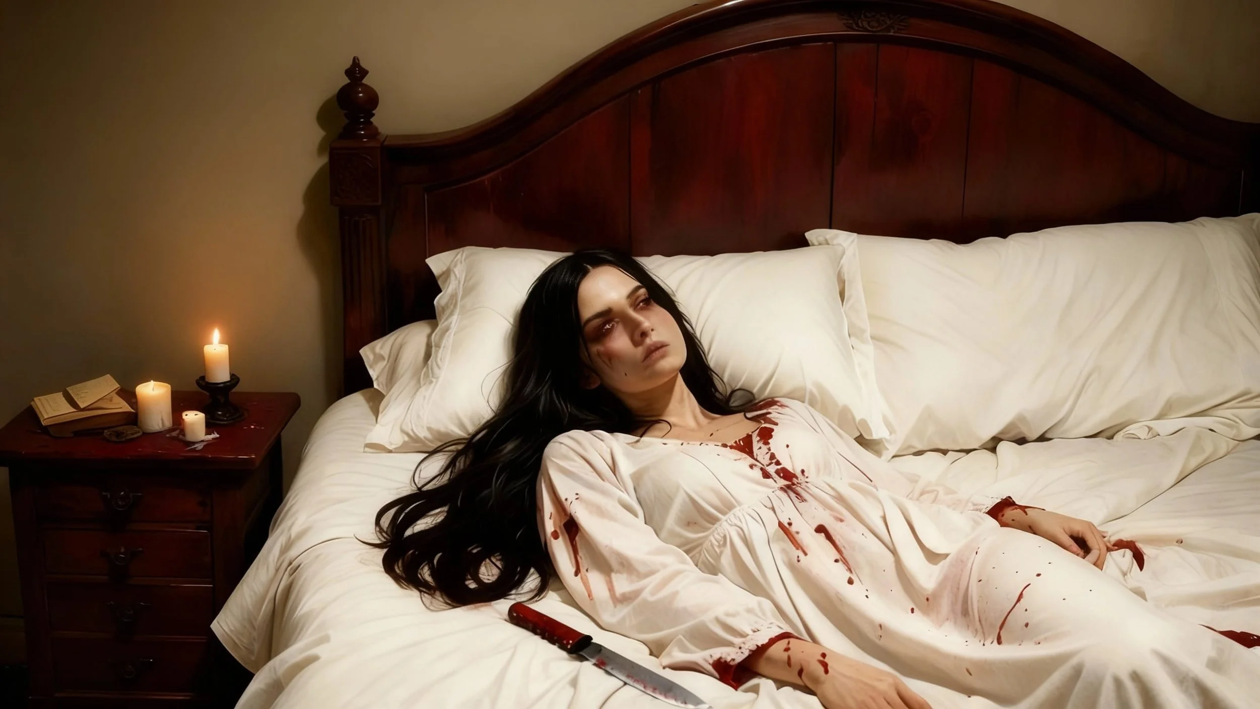 Meanwhile, far away, news of Neo's wedding had broken. And that news had been too much for a broken heart. Josy's remains were found a few days after the news broke in her dilapidated apartment. There was no suicide note, but inconsolable grief was w