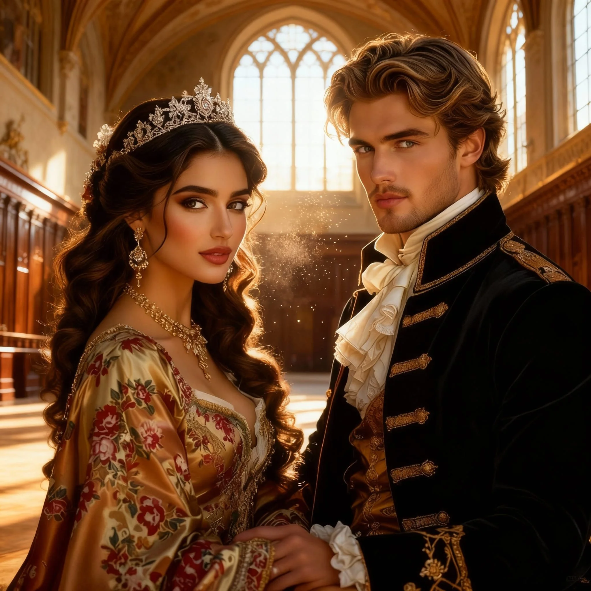 They were inseparable and everybody knew that this was the future of a great realm, both kingdoms of Opal & Neopolis and Scandza united. And who knows what the future would bring with this match for Babylon.