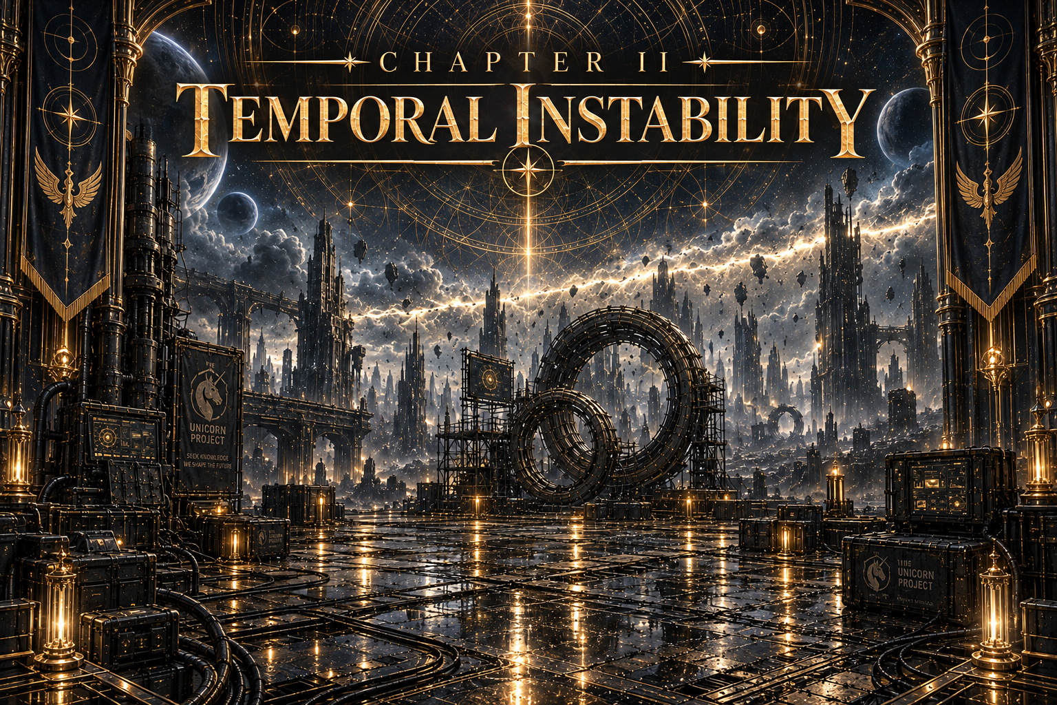 The true history of mankind is the history of time.
For ages, humanity reached outward, crossing worlds, building empires, bending matter to its will.

But all power is measured against the same enemy:

DEATH.