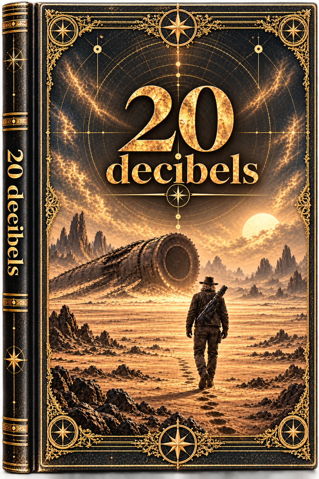 20 decibels. First album in The Continuum Series. Its title evokes the faintest sound the human ear can perceive—and the vast silence of the desert. It tells the story of Max, former Special Forces Commander of the 7th Fleet, now an outcast on the de