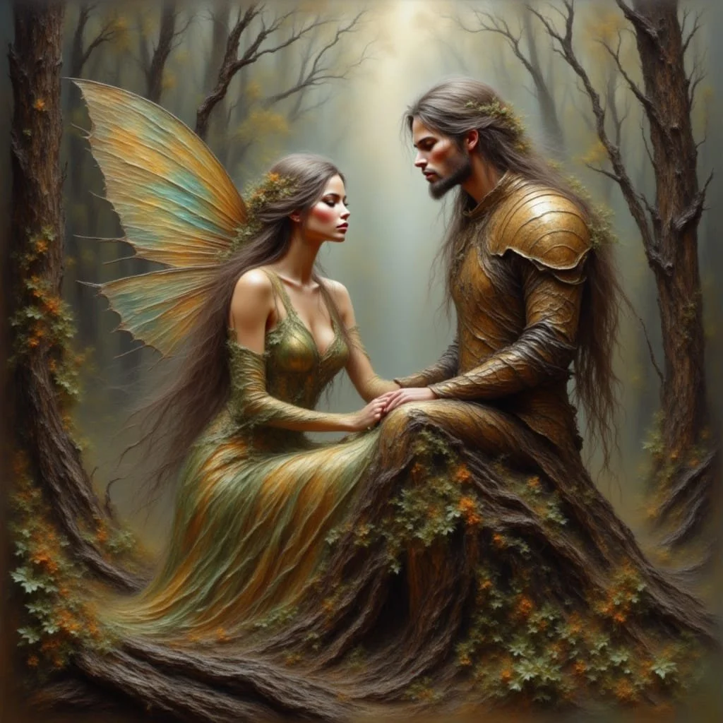 For some it was harder than the rest. But Mab decided to join her love and gave up her immortality too, so that she could be with him and die with him.