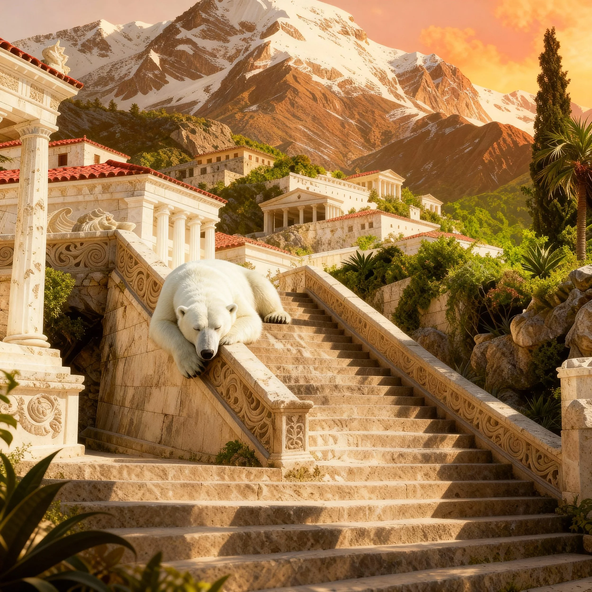 Before they continued their way Tornassuk said he was staying behind because he was in need of a power nap: "It all becomes a bit too....intellectual for me. Too much gibberish. But you fellows go ahead....go on."