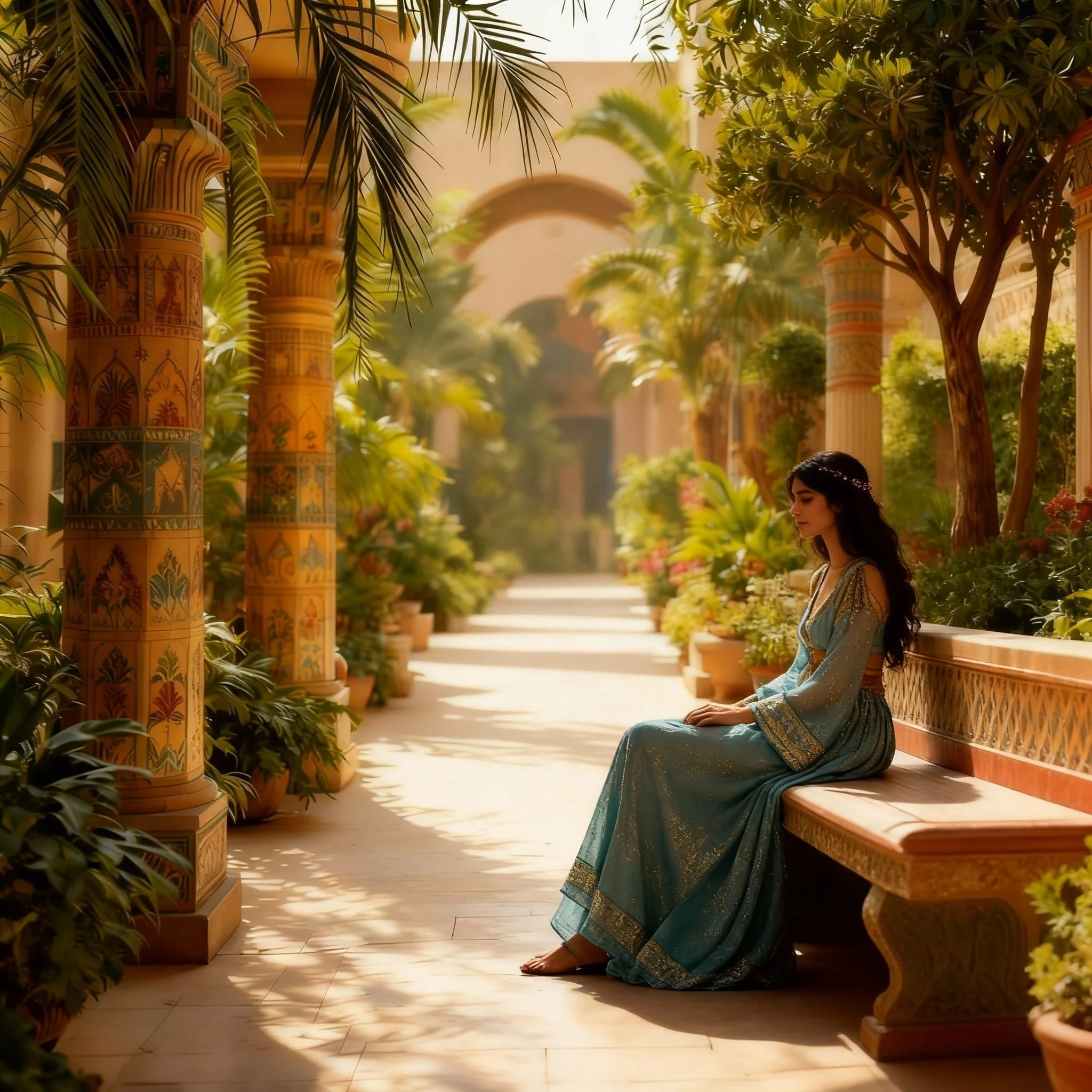 Rokhshan felt relieved when ib Arabi left her behind in the park. Relieved for the capture of the killer of her husband. But also worried for herself about what the confrontation with this man would do with her feelings and her need for revenge.
