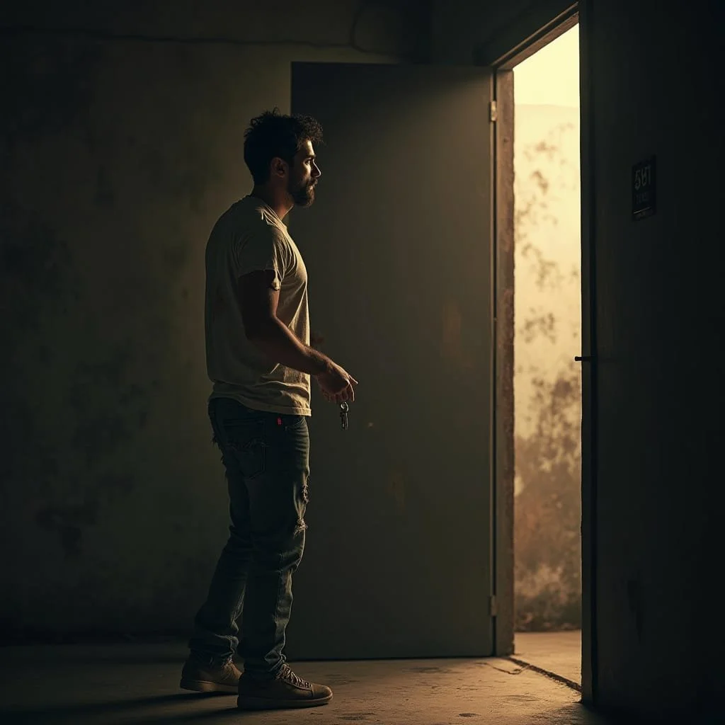 Even the door feels like it was cut out of the heaviest wood in a tropical forest.