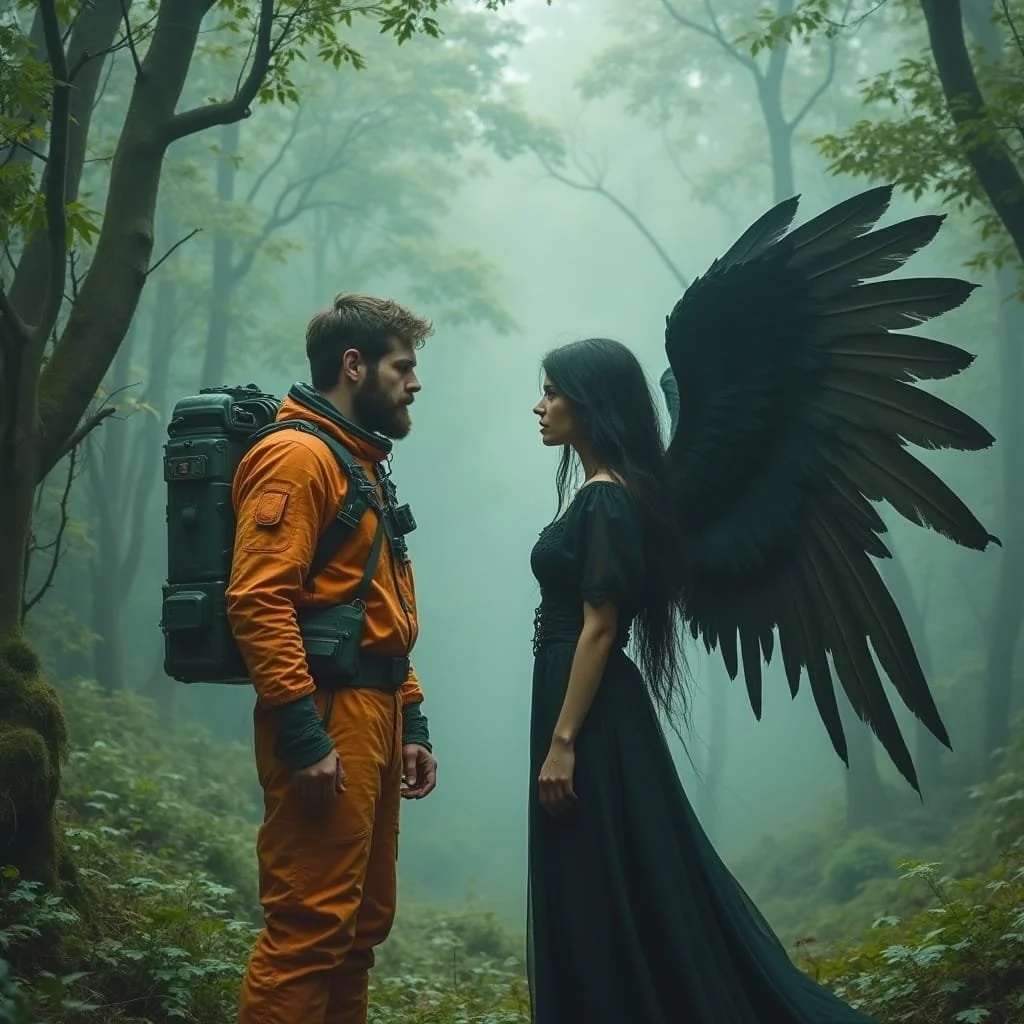 Ariel tells Mac that she has been observing his species for some time now. She warns him for the false gods, and explains that it is an old species, the Gorgons, who are technologically advanced and use this to submit younger species. She also inform