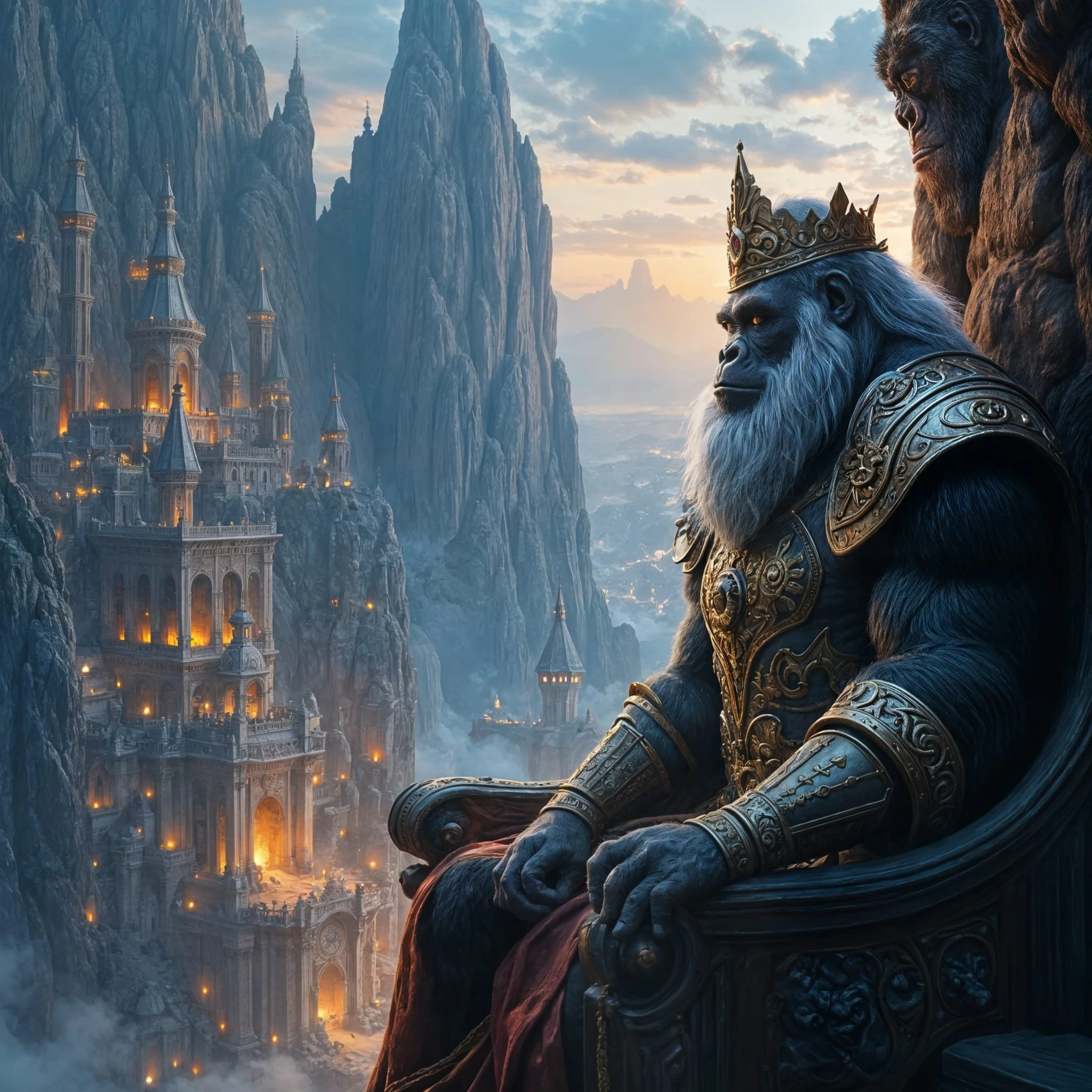 Korak had ruled the kingdom of Mangani, a military city-state, for 40 years. It was the first time in centuries that a king of Mangani received visitors from outside the city.