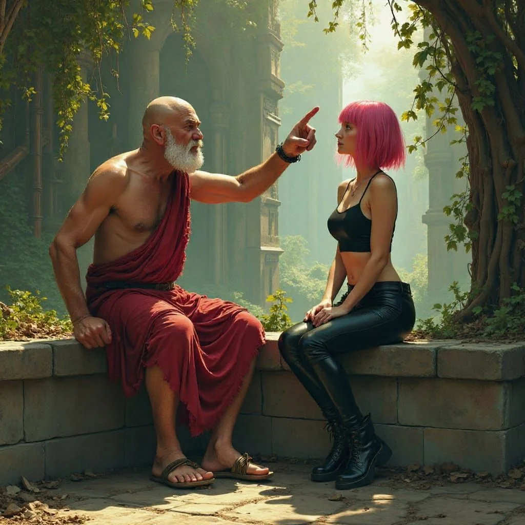 "But...but" "There is Lucifer. He was actually an accident. I overlooked one egg when I was injecting them, and I had to flee due to an earthquake." "Lucifer was born to help you fulfill your destiny."