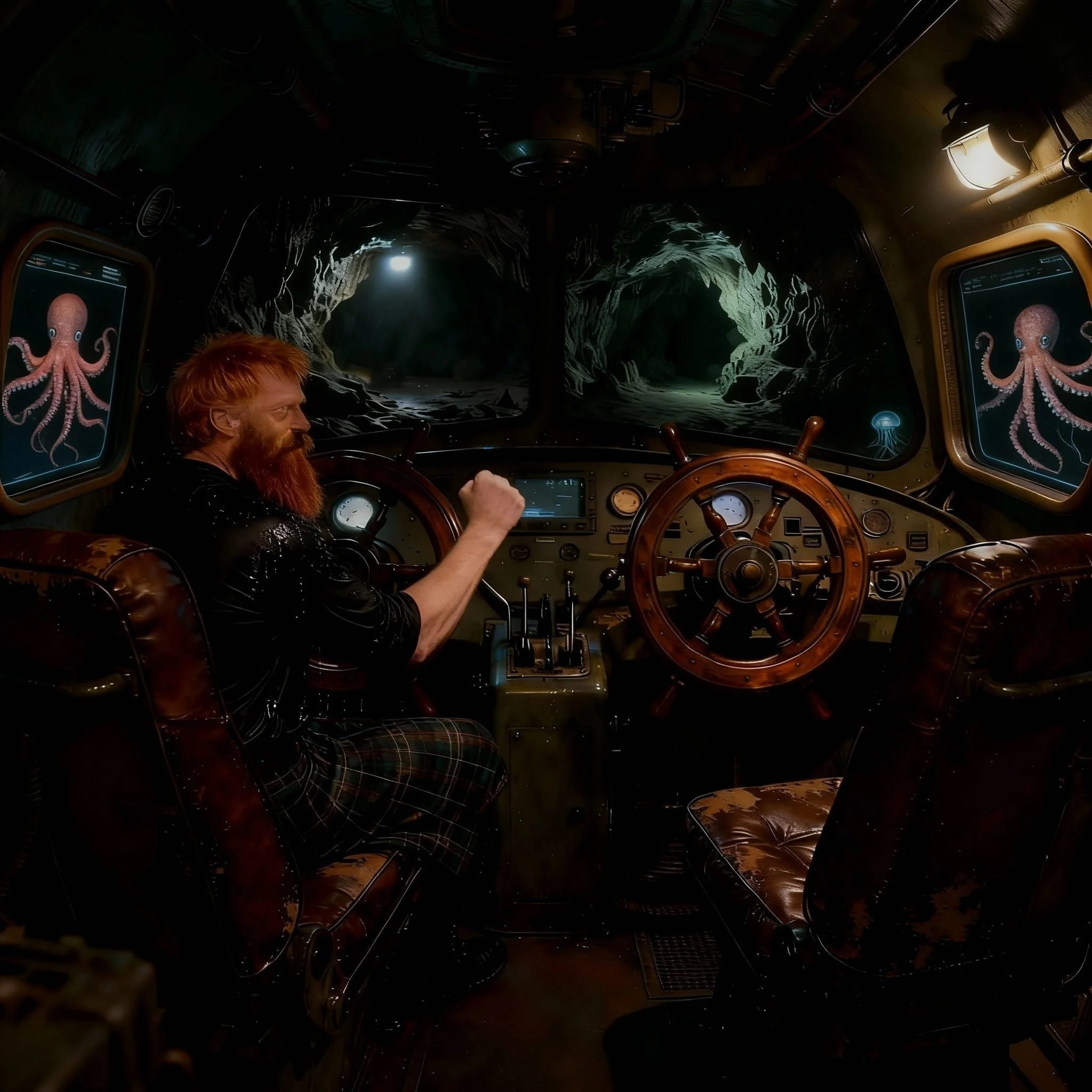 "Yes, that's it, baby....come to mama...." 