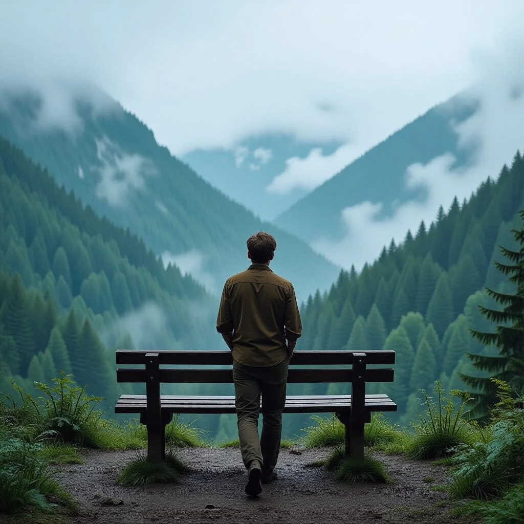 Seeing his village from the viewpoint at the bench, Mac hesitates to go back. Will people believe him? Will Zena believe him? What about Zoroaster and his followers?