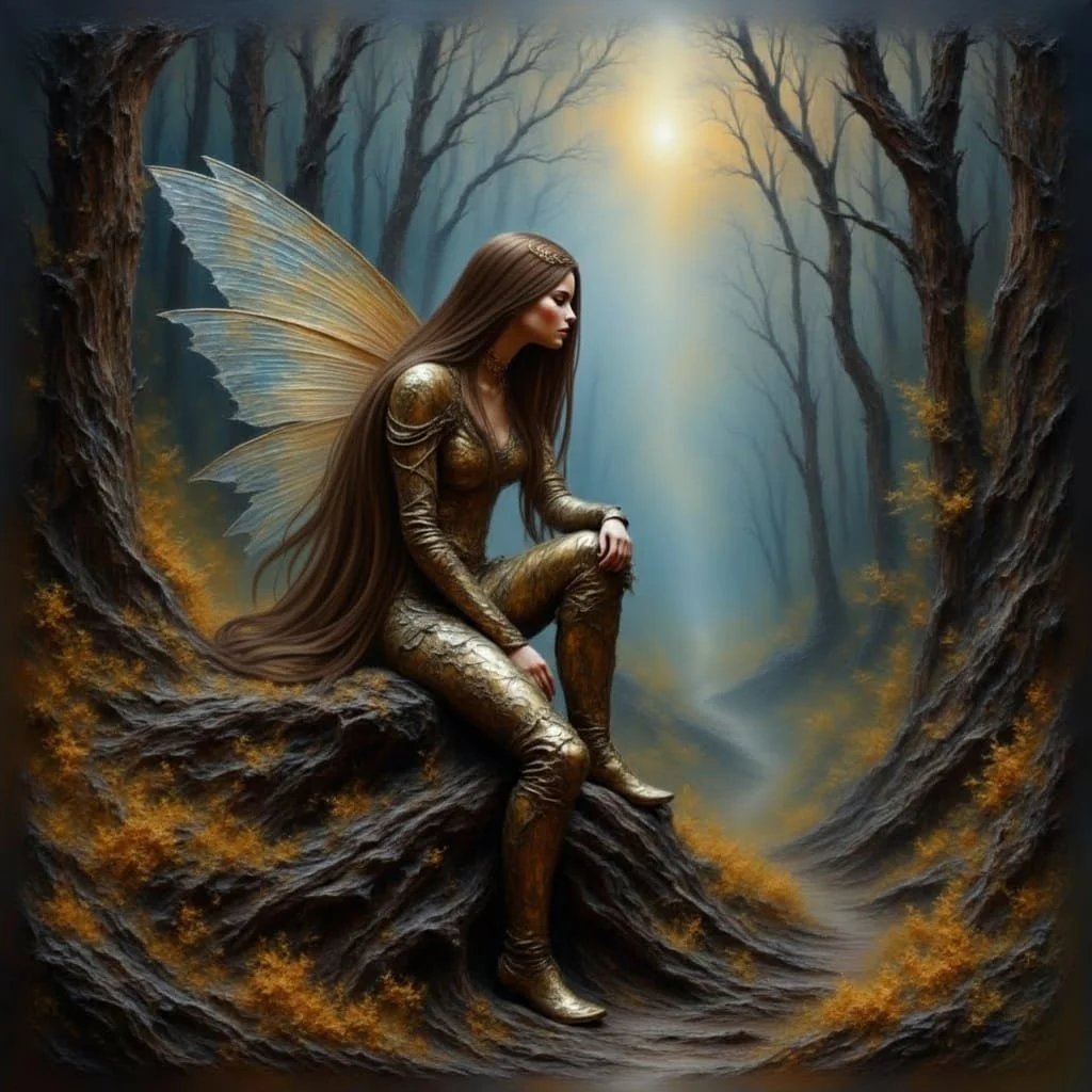 The decision for Mora was hard. But her beloved and troublesome pixies were no more. So there was nothing left for her to regret and she also decided to give up her immortality and join the woman she loved.