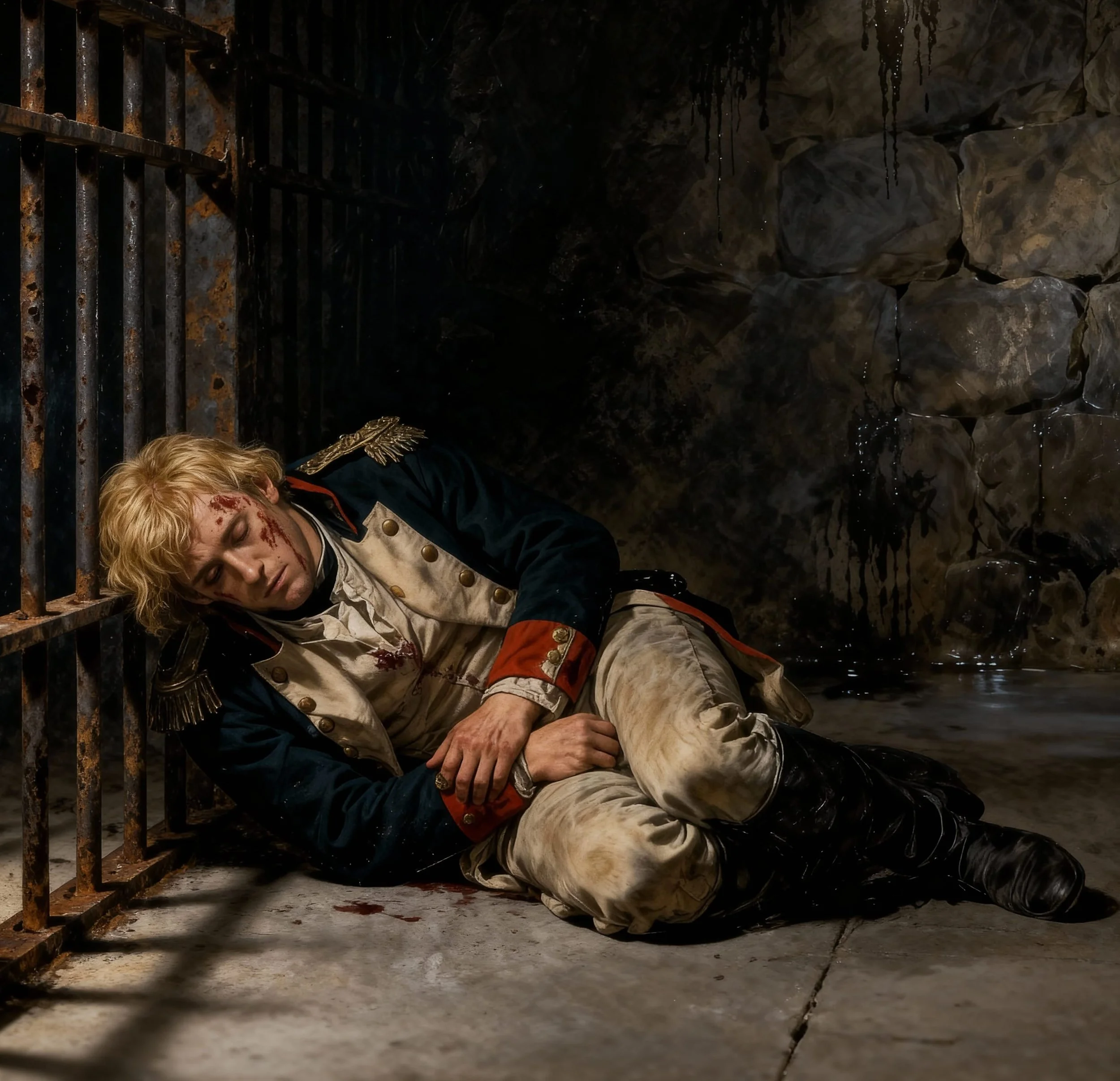 And the other cells were empty so he could not even find comfort from other  criminals that were sentenced to death.