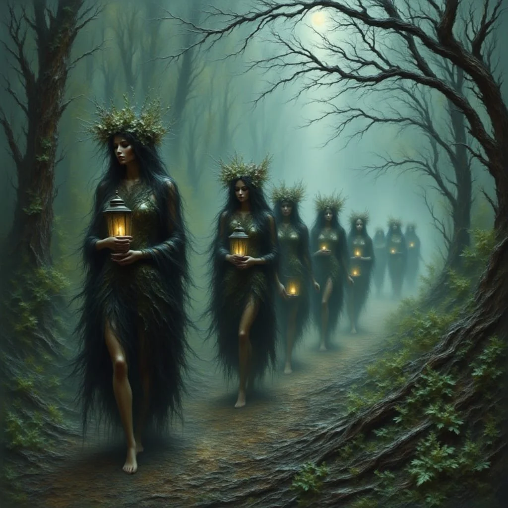 The funeral processions were long and silent, and every pixie,...