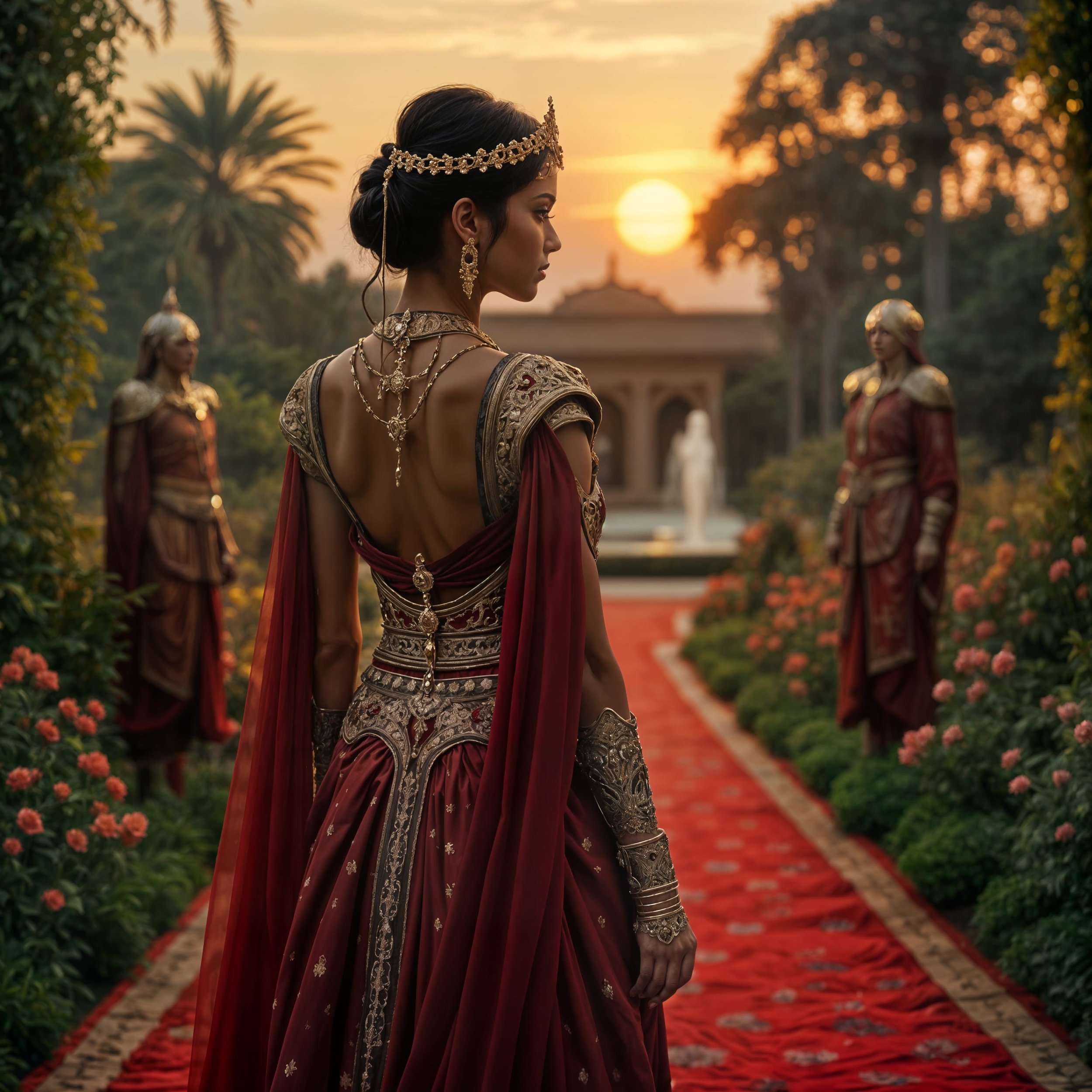 At the other side of the desert queen Maryam had been worrying for succession lately. Having no children of her own she had invited her sister Elisheba to discuss the problem.