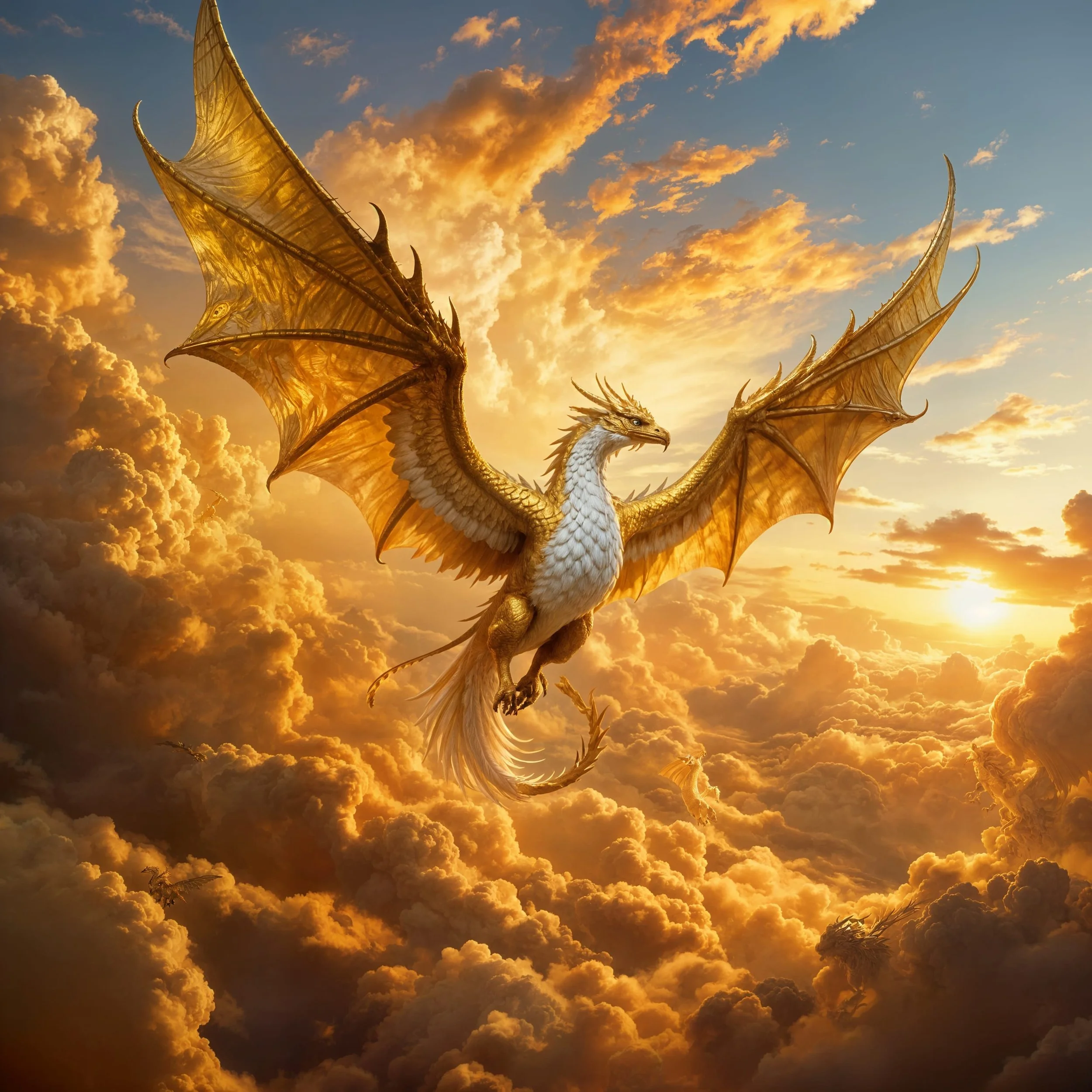She took with her the griffin that had become her property by then, as a gift for Ariel.