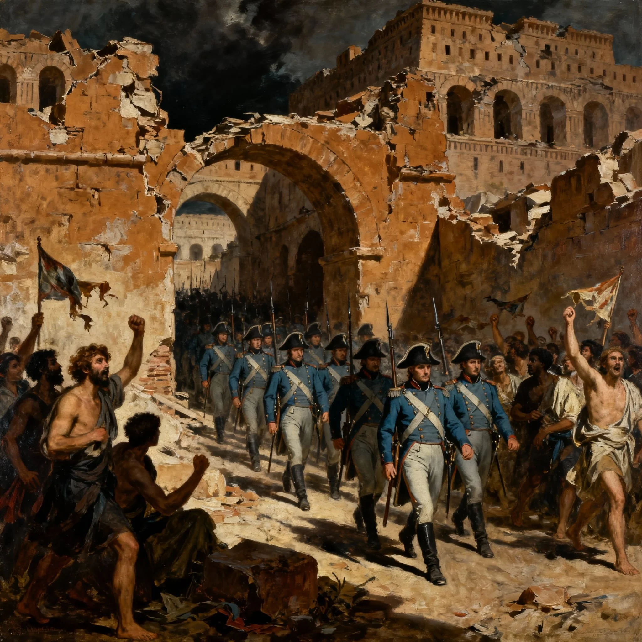 Sometimes it feels good to be on the good site. And when Neo and his army entered Urum they were celebrated as liberators after the death of Artašiyāta.