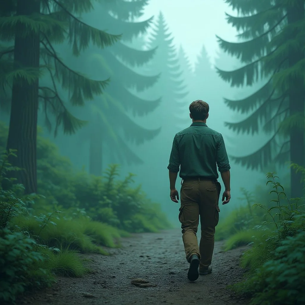 Before Mac realizes what happens, his legs start moving again. He must do something, but staying at that bench in the woods is not the solution.