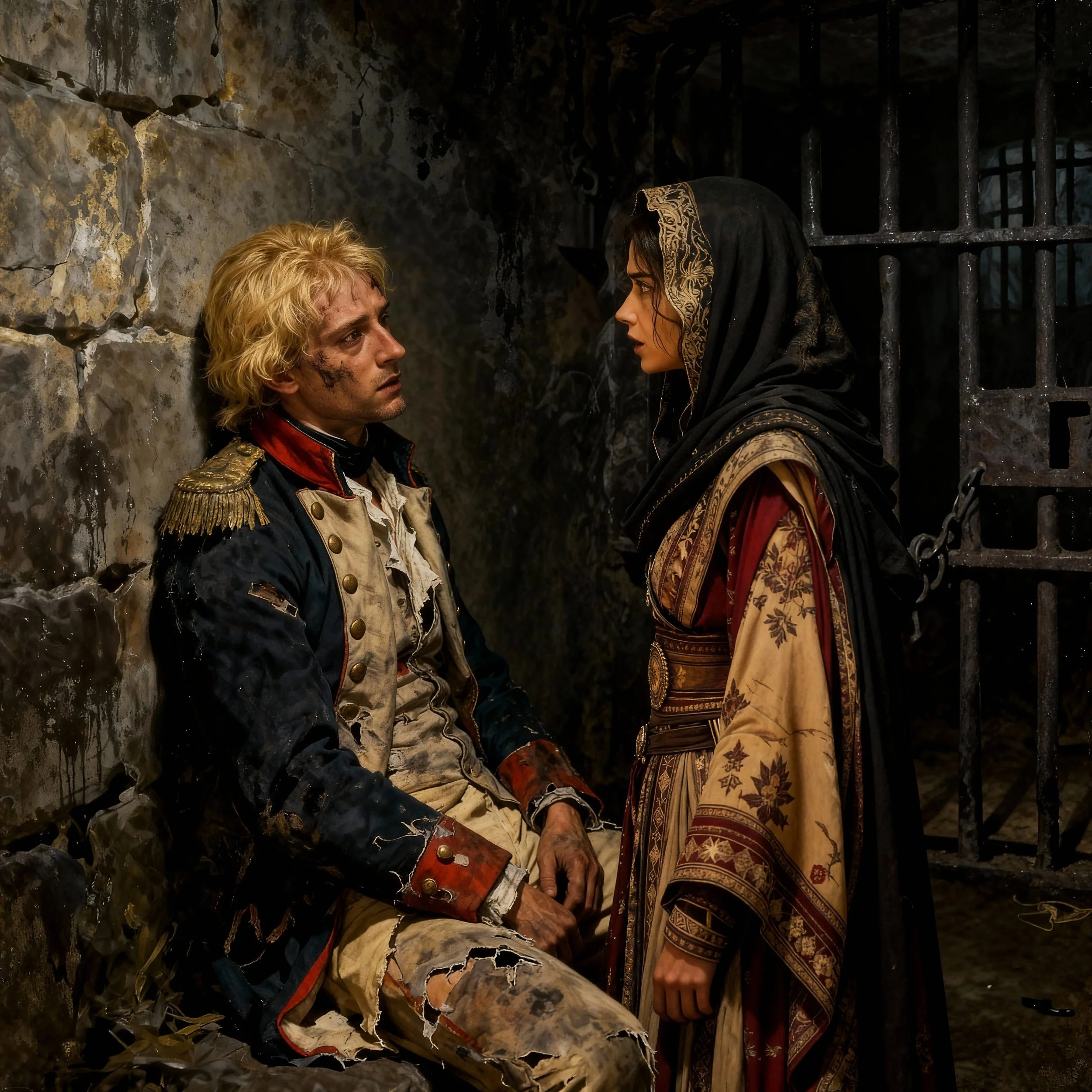 But his plans and hope got a serious blow. Rokhshan spit in his face: "I will see to it that your uniform is replaced by a neater version, because this is a disgrace.  But if you were hoping for a public execution by gun, think again. I will let you 
