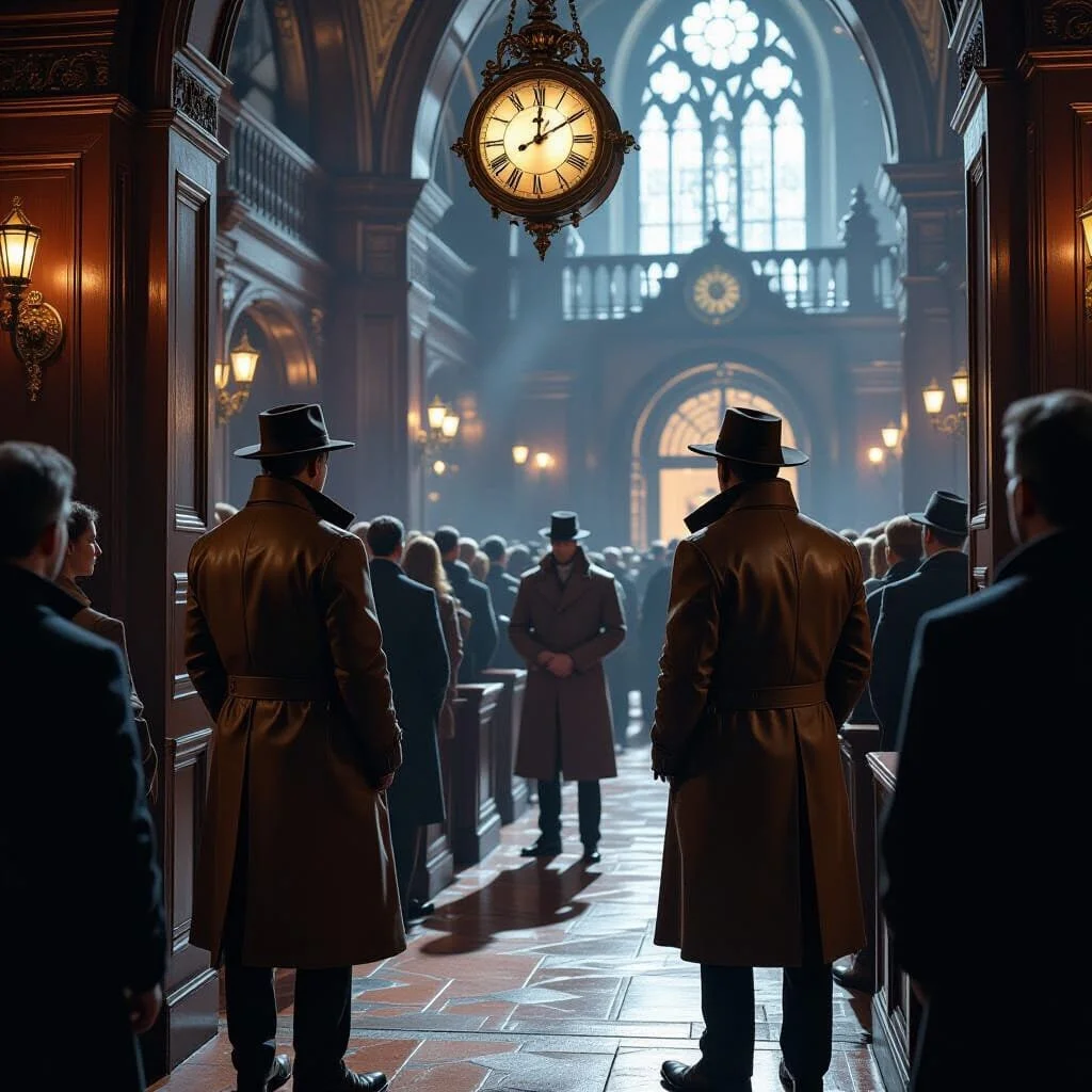 Maximilian signals his militia to take action.