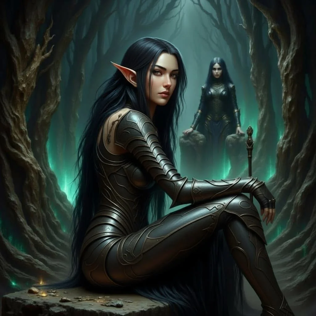 "But, Ariel, there is one thing I don't understand....you say your fathers and brothers died centuries ago..."