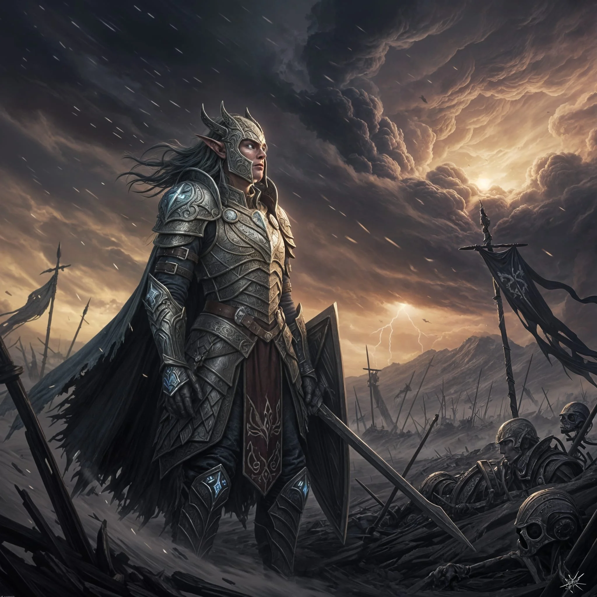 As Eryndor was confronted with the results of his wrong choices a few weeks later...