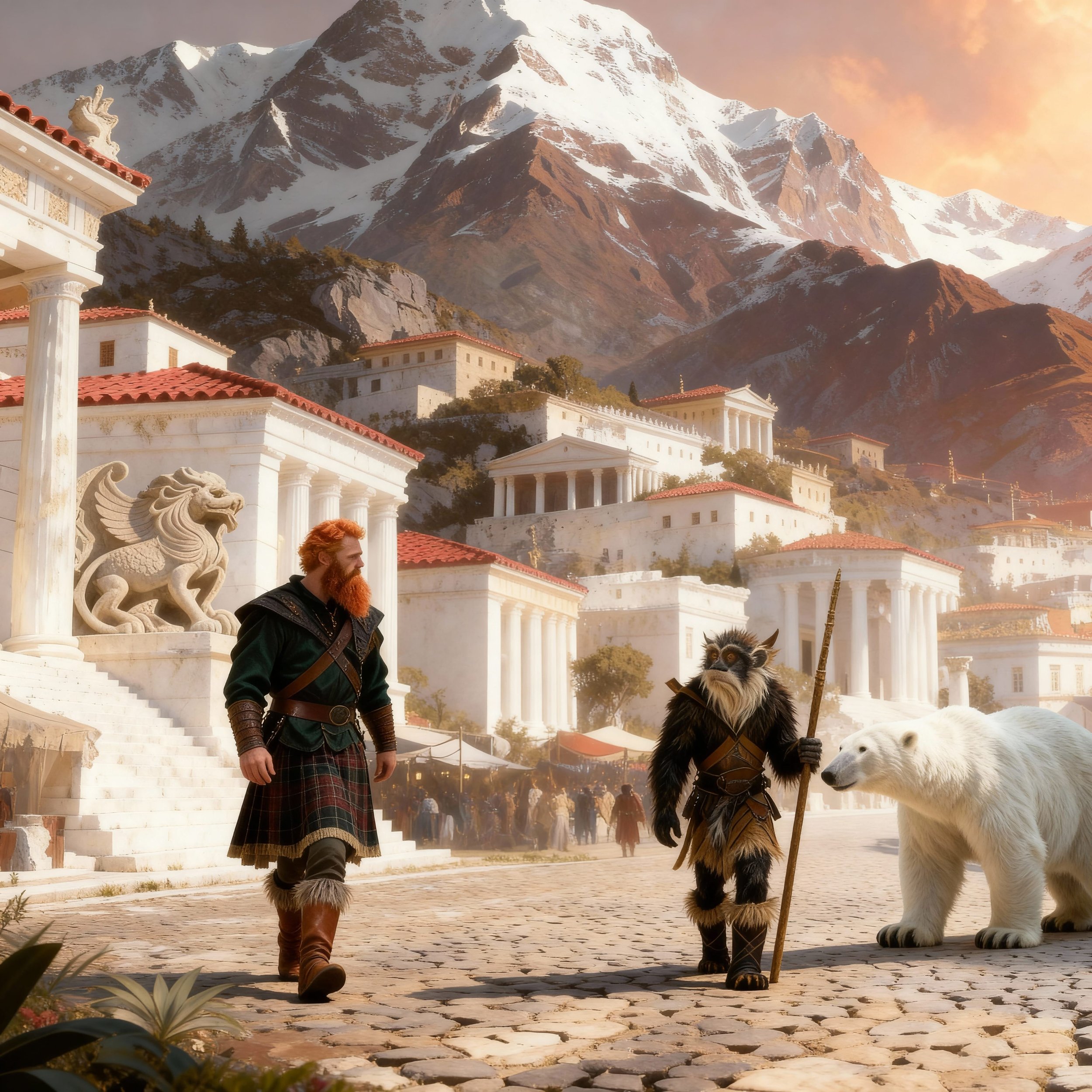 When MacDonald and Tornassuk were continuing their way Hodēgós joined them again. MacDonald was still in an angry mood. 