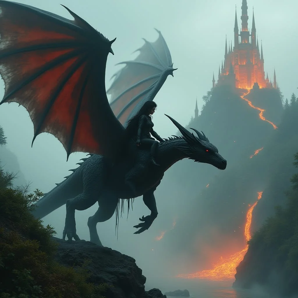 Ariel knows enough. There has been a millennia long feud between Gorgons and Angels, and their presence does not bode well. So she leaves again to see if she can get more info on their whereabouts.