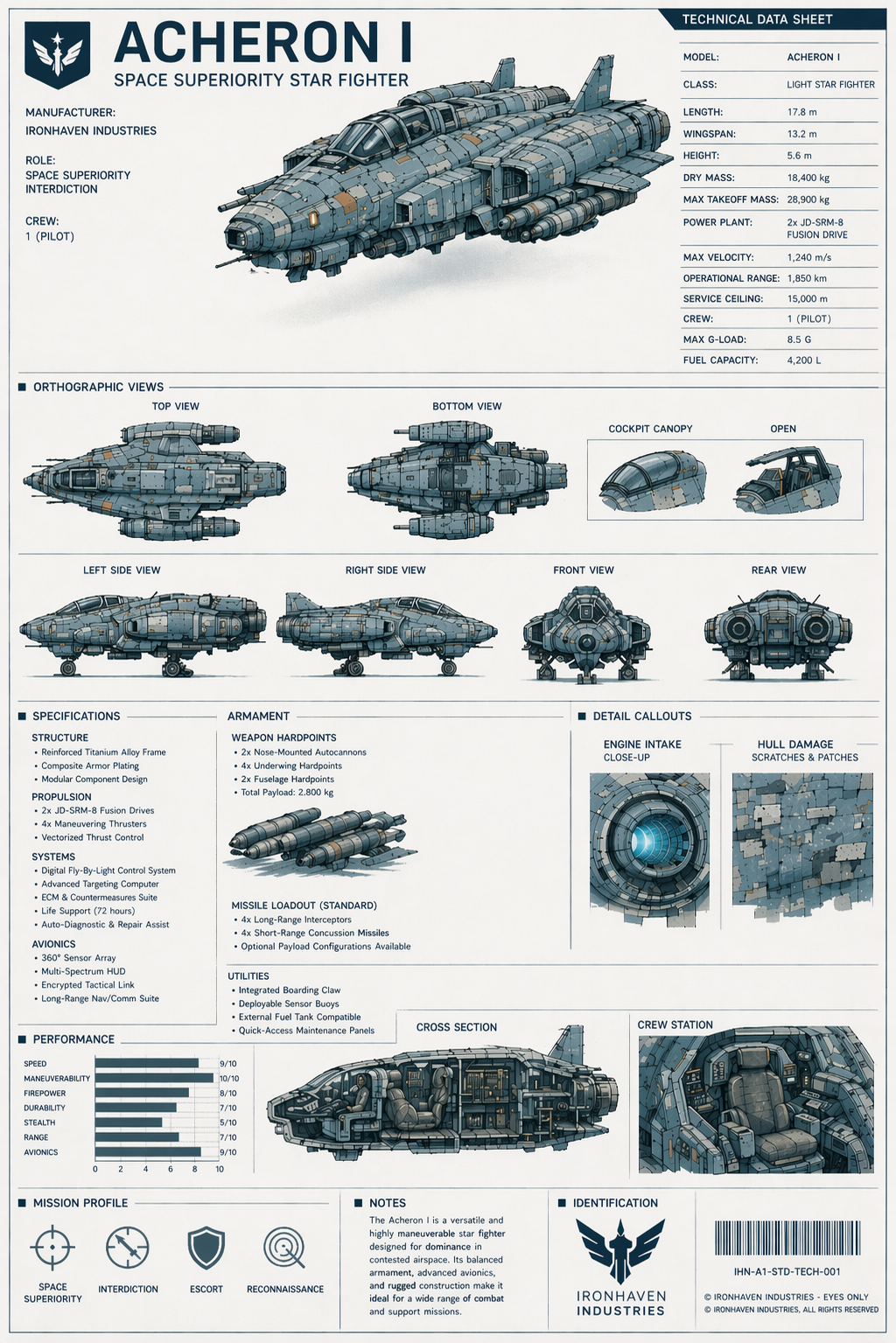 Star Fighter Acheron I