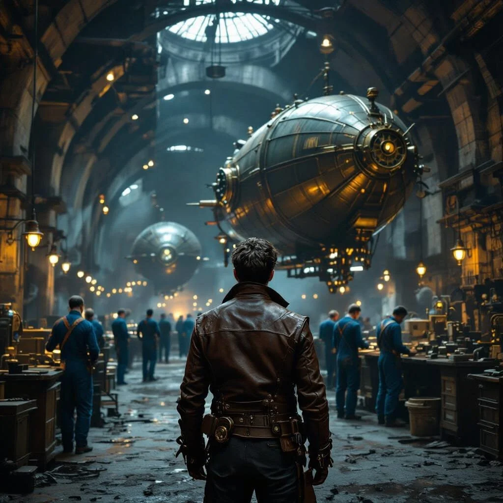 ...airships and planes...