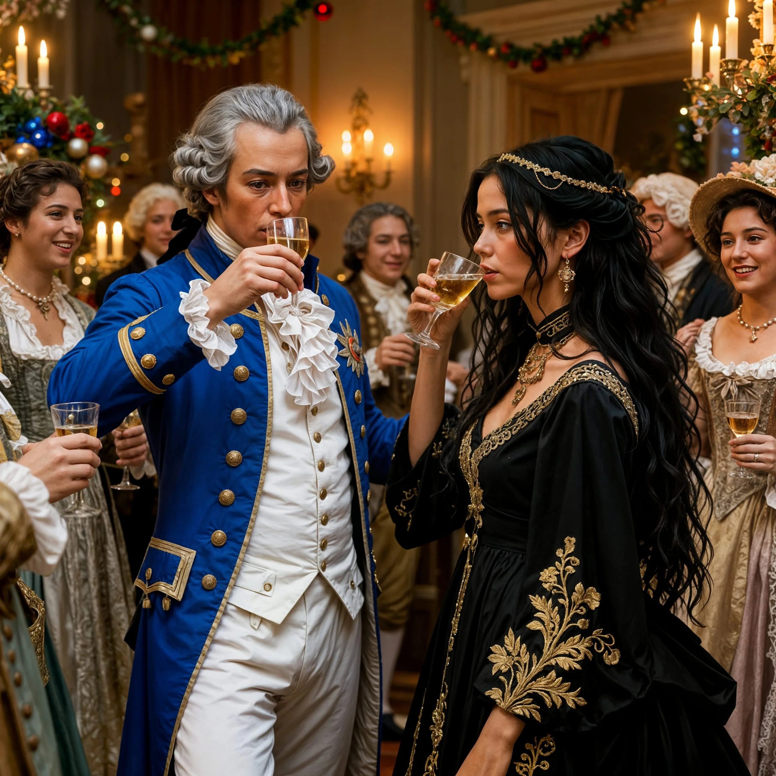 When the orderly arrived in Opal, he couldn't ignore all the rumors about Josy and her new lover, Hippolyte. Both were seen at every party and were the talk of the town, which Josy eagerly used to network with men in strategic positions.